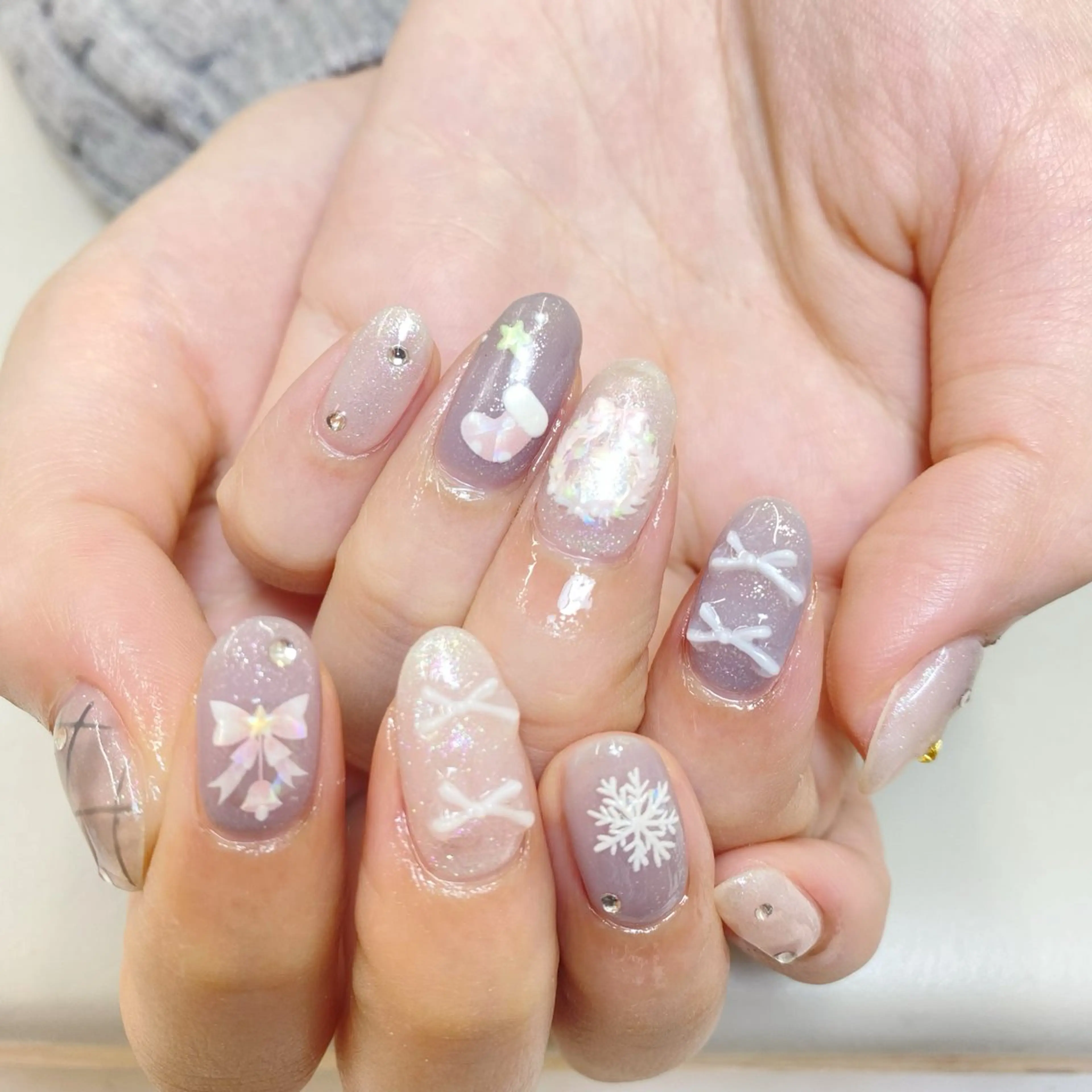 ネイル ハンドネイル AngelChris ビューティーサロン琳のネイルデザイン