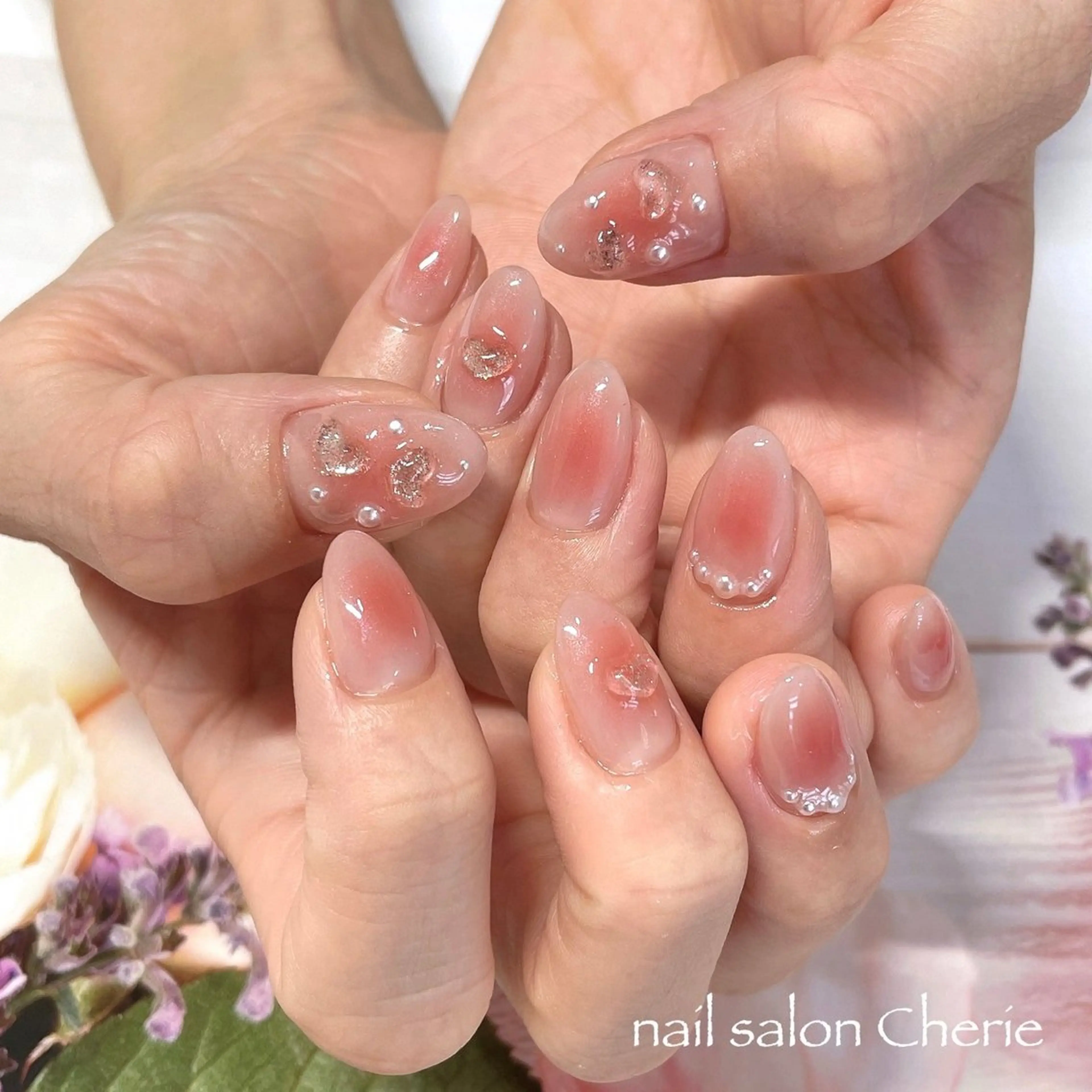 ネイル ハンドネイル nail salon Cherie ネイルサロン シェリー所属・nail salon Cherieのネイルデザイン