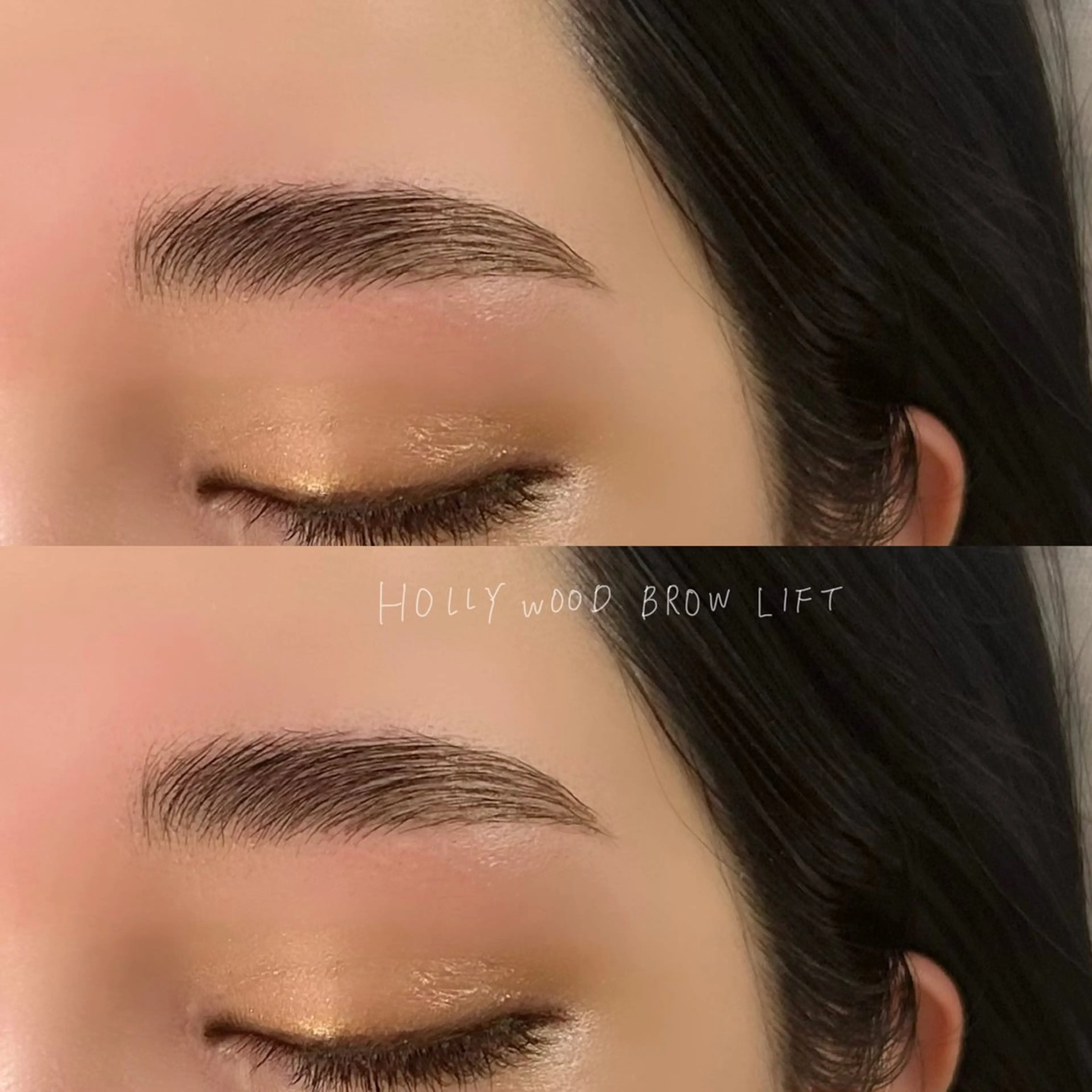 アイブロウ ハリウッドブロウリフト GO TODAY SHAiRE SALON Vellmie店所属・吉祥寺kasumi 🌛eye/browのマツエク・マツパデザイン