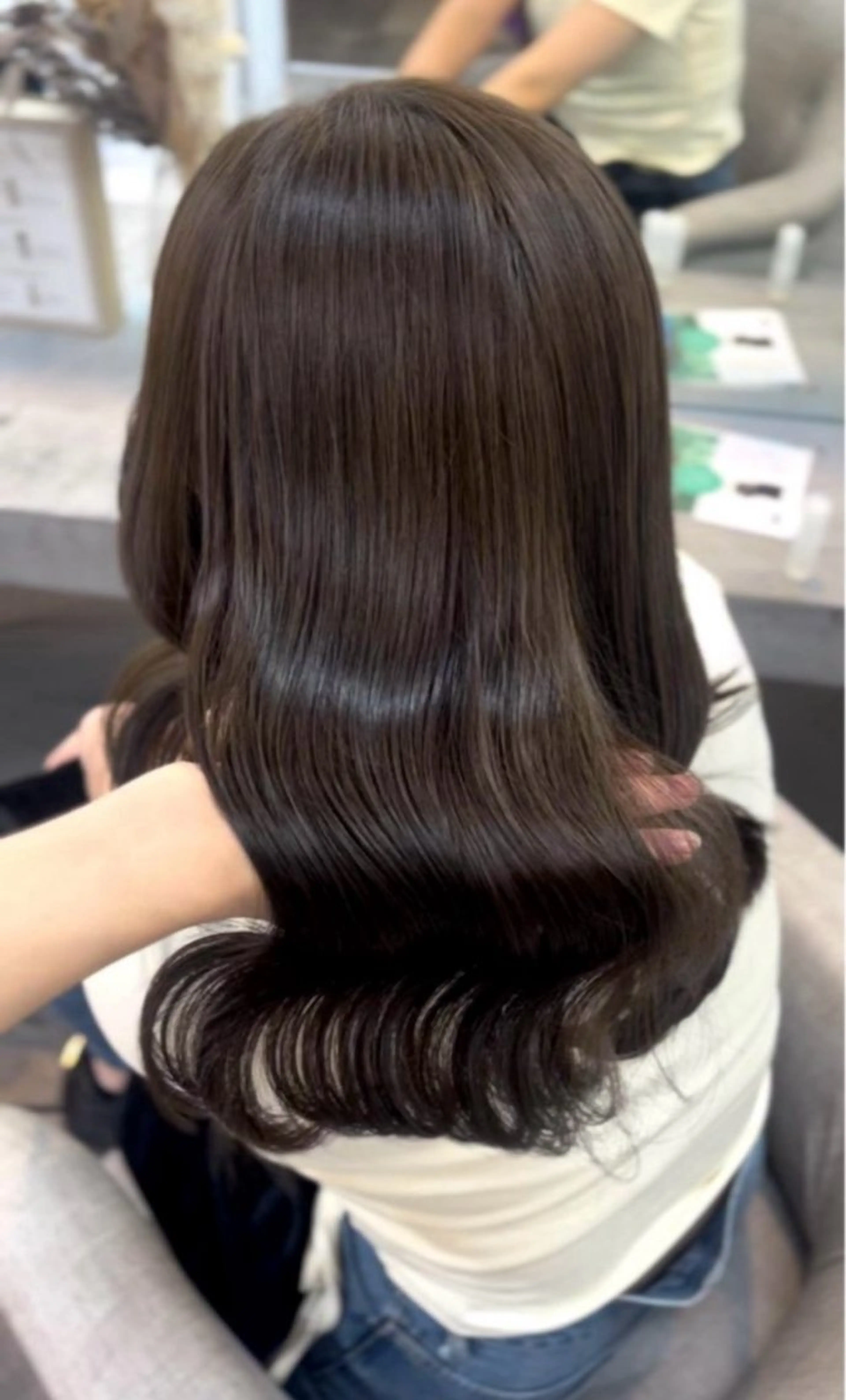 【平日1日2名様限定】 🍒暖色ワンカラーモデル🍒1step トリートメント付き❁⃘*.ﾟの写真