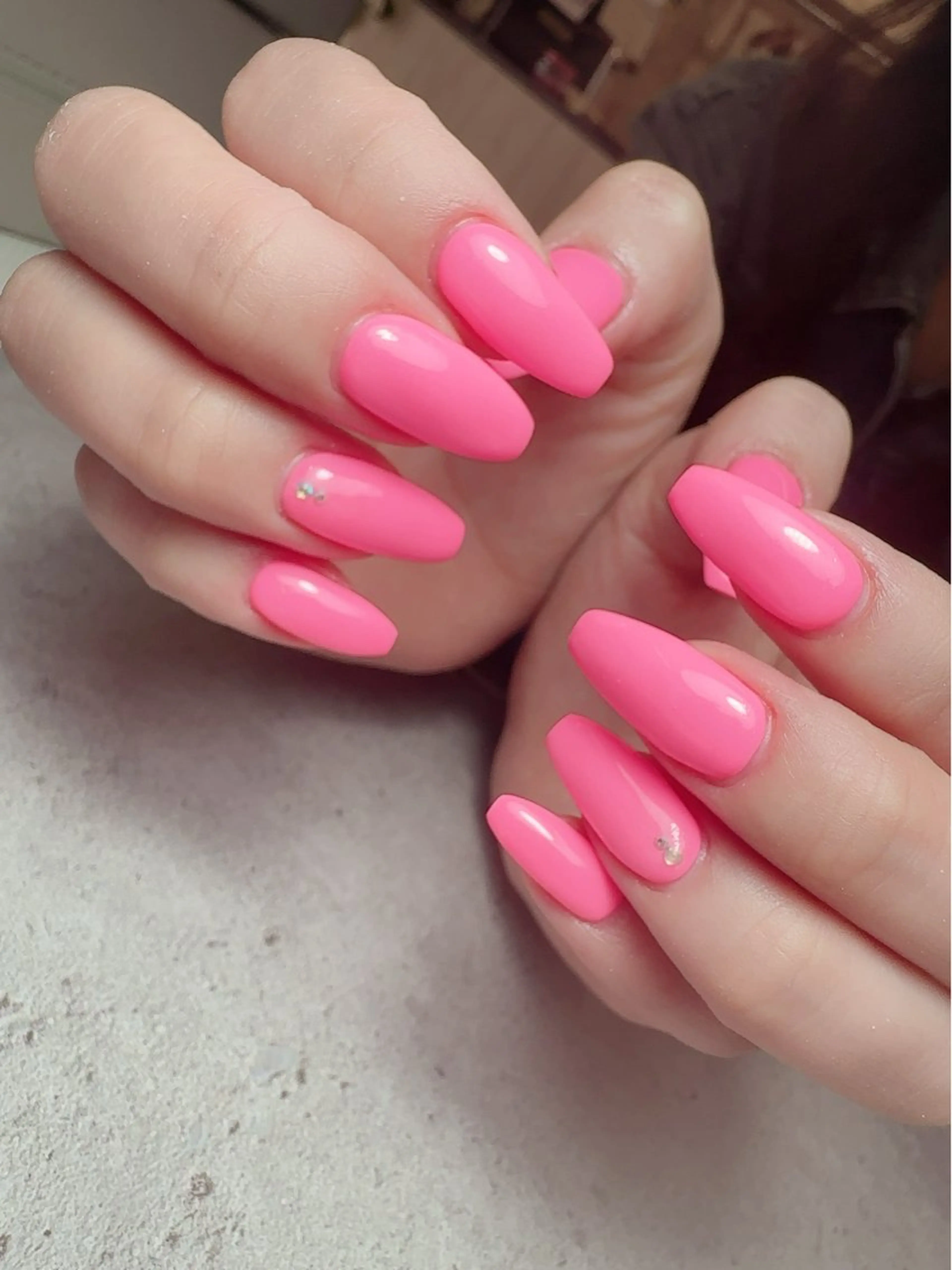 ネイル アートネイル 入学式 ハート マグネットネイル 持ち込み ハンドネイル nail salon    Mimiy..所属・Nailsalon Mimiy..♡のネイルデザイン
