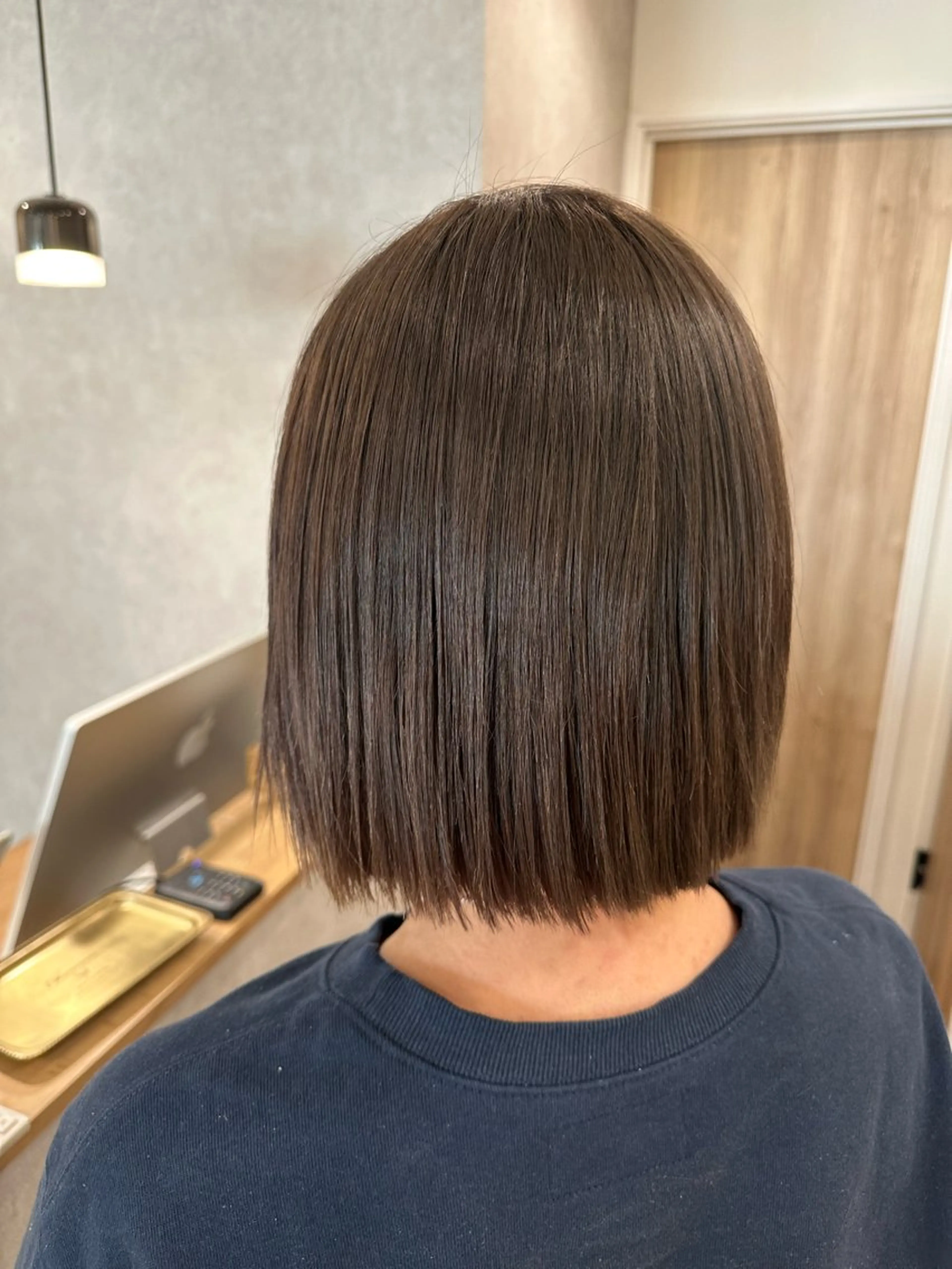 🤍カット+ナチュラルストレート🤍の写真