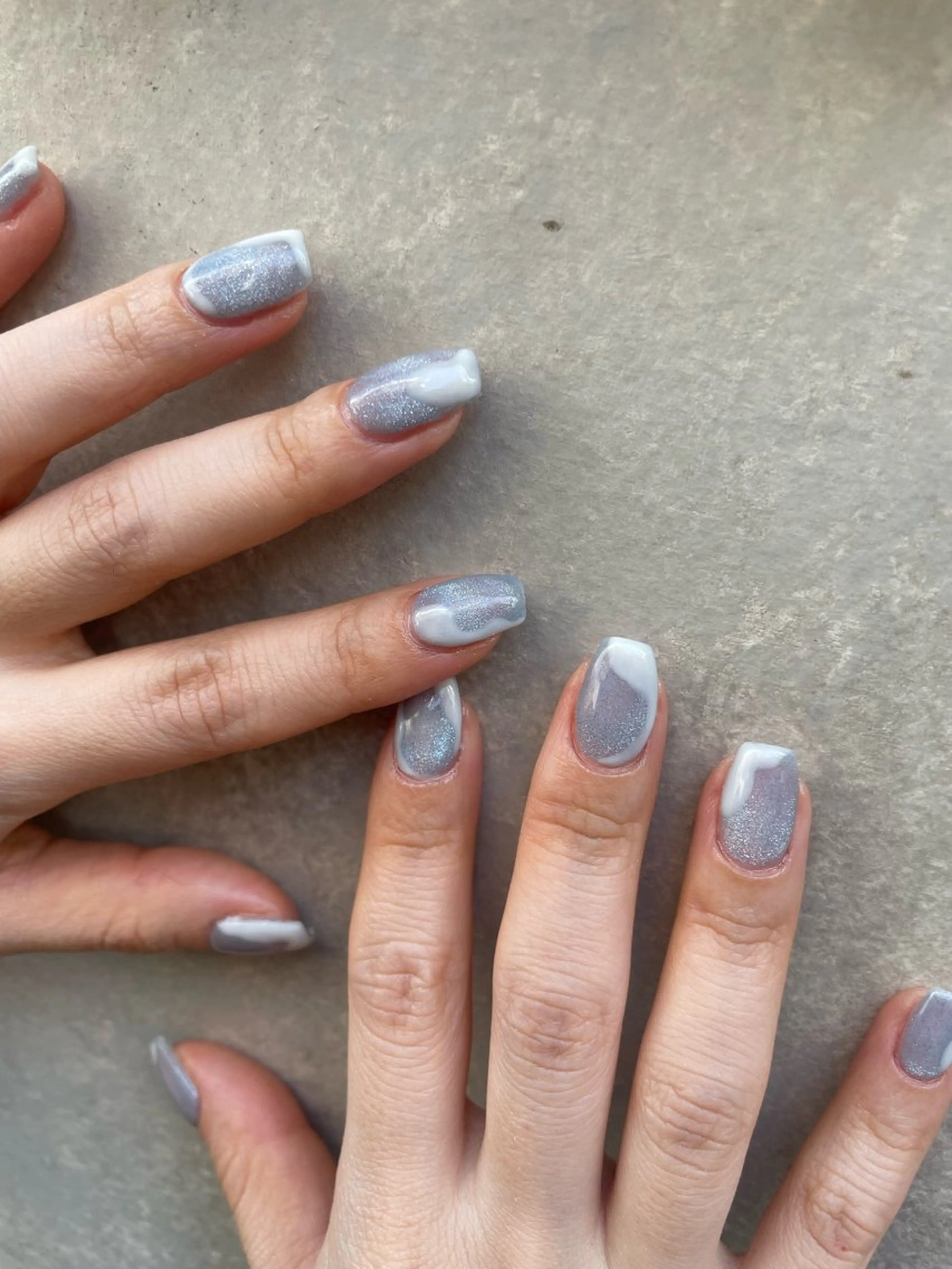 ネイル ハンドネイル 【淡色color/ nail】maikoのネイルデザイン