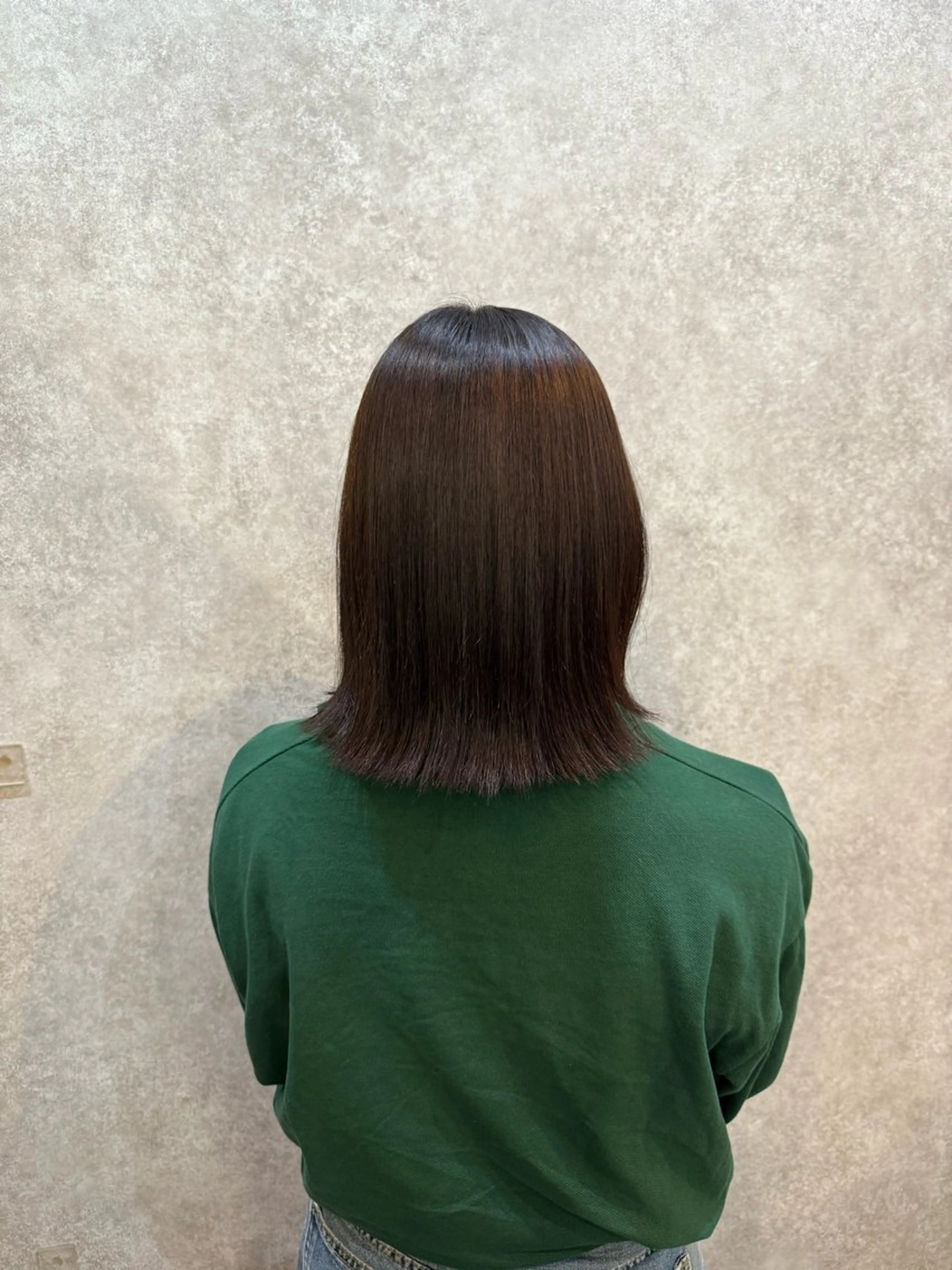 ミディアム 縮毛矯正 トリートメント 髪質改善/縮毛矯正 /メンズ/佐澤りょうのヘアスタイル