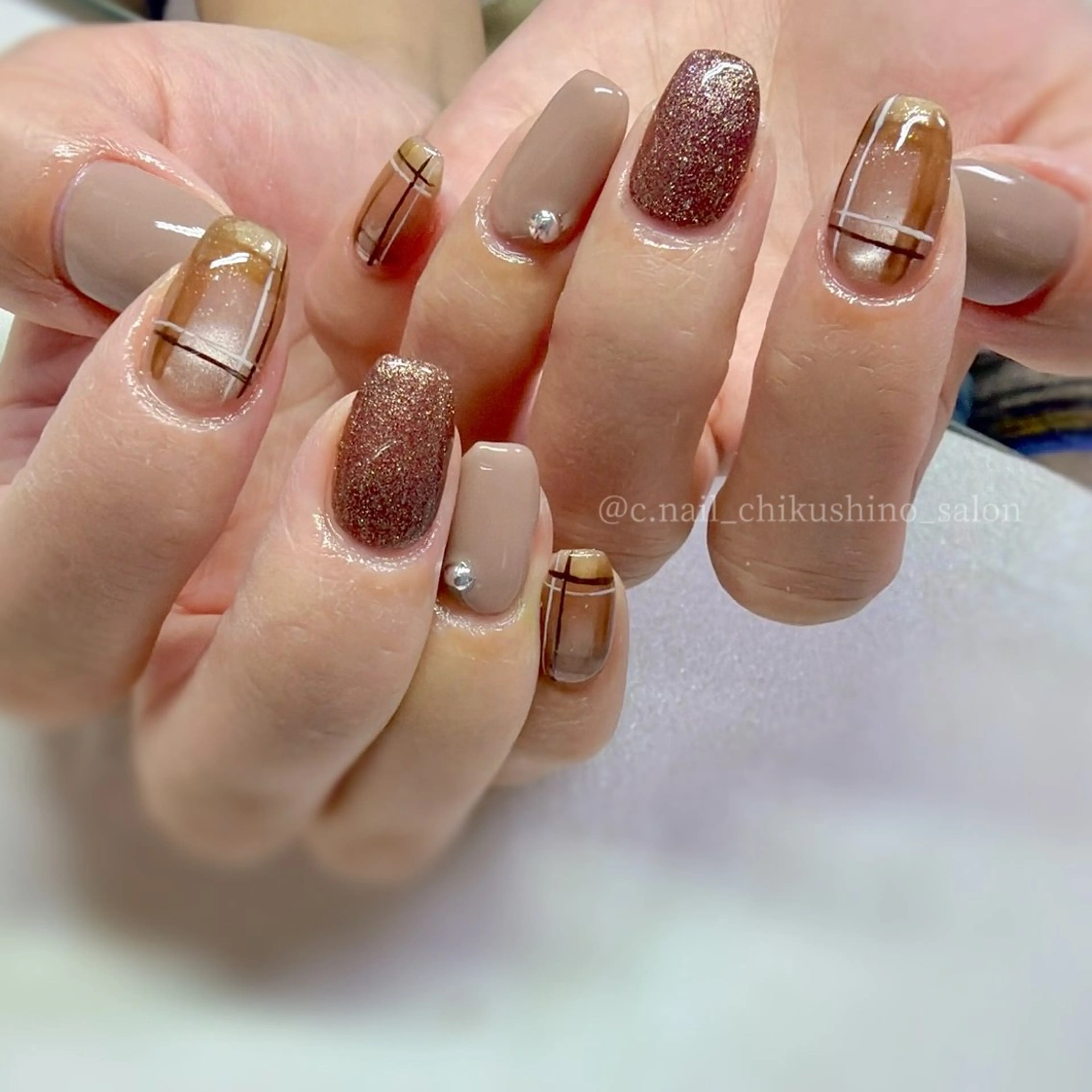 ネイル ハンドネイル C.Nail &Eye筑紫駅のネイルデザイン