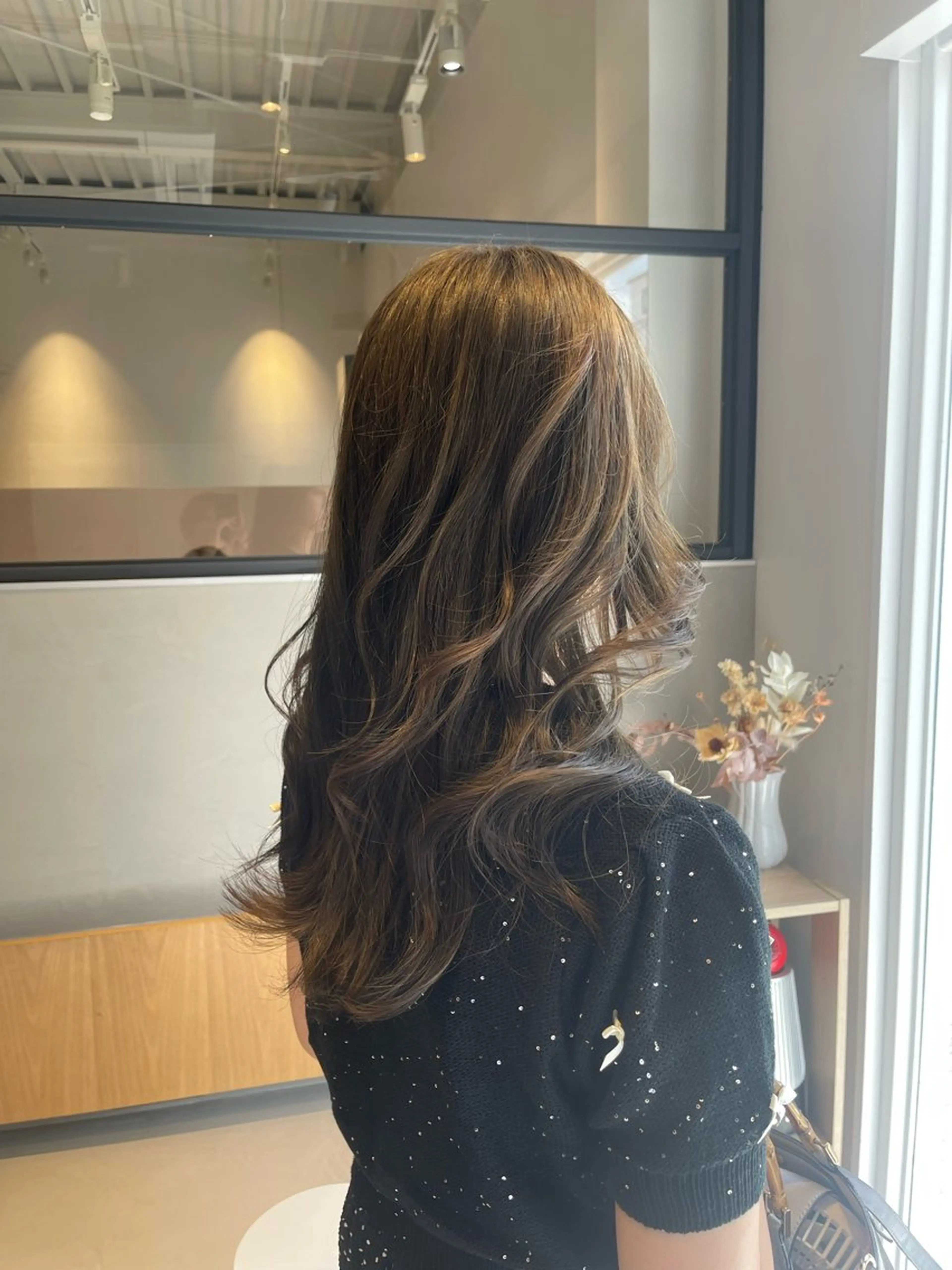 ロング カラー カット ヘアカラー トリートメント Le rond所属・透明感艶カラー 城間晴人のヘアスタイル