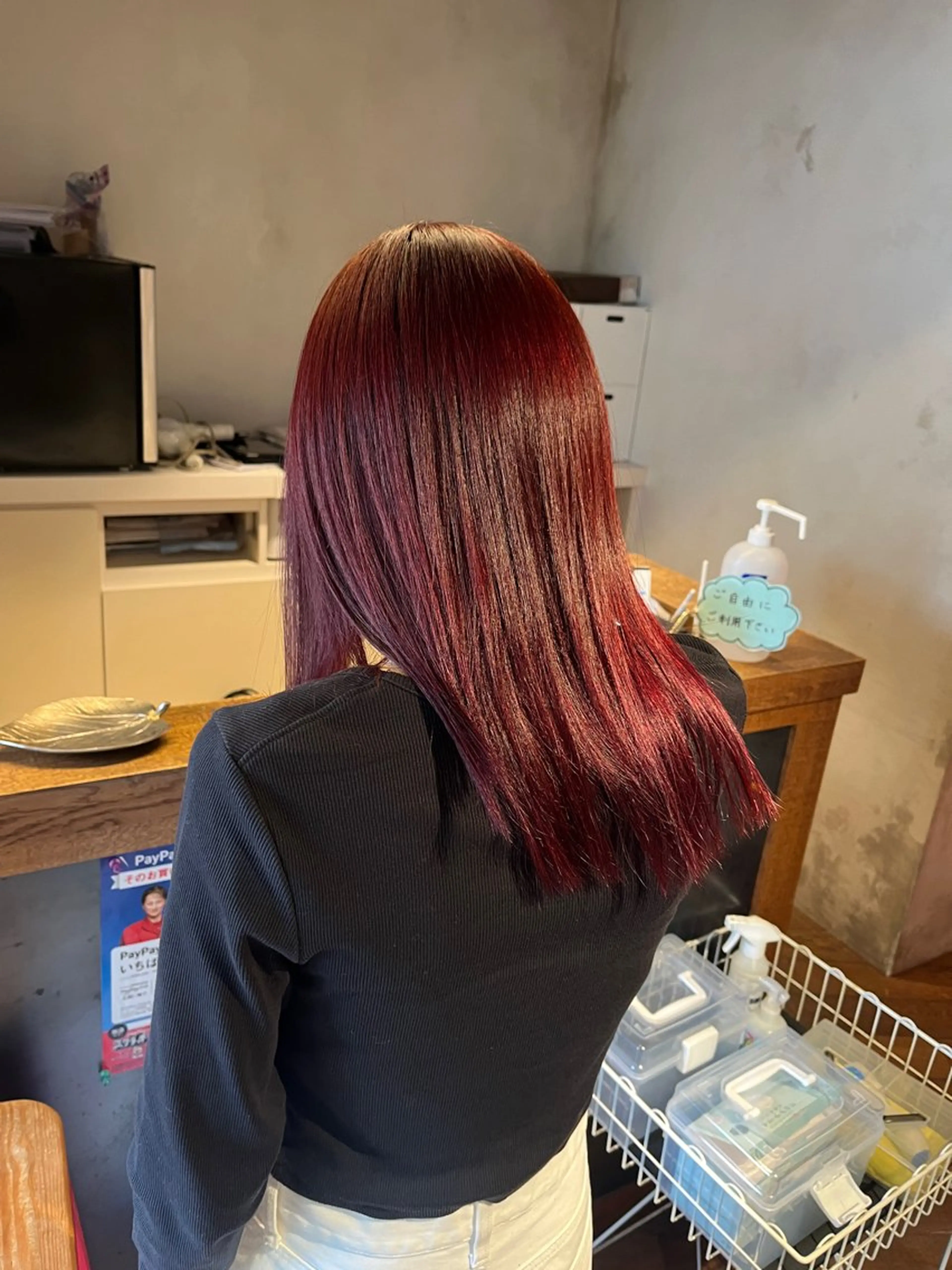 ロング カラー ヘアカラー IT’s所属・韓国好き🇰🇷 美容師MIKUのヘアスタイル