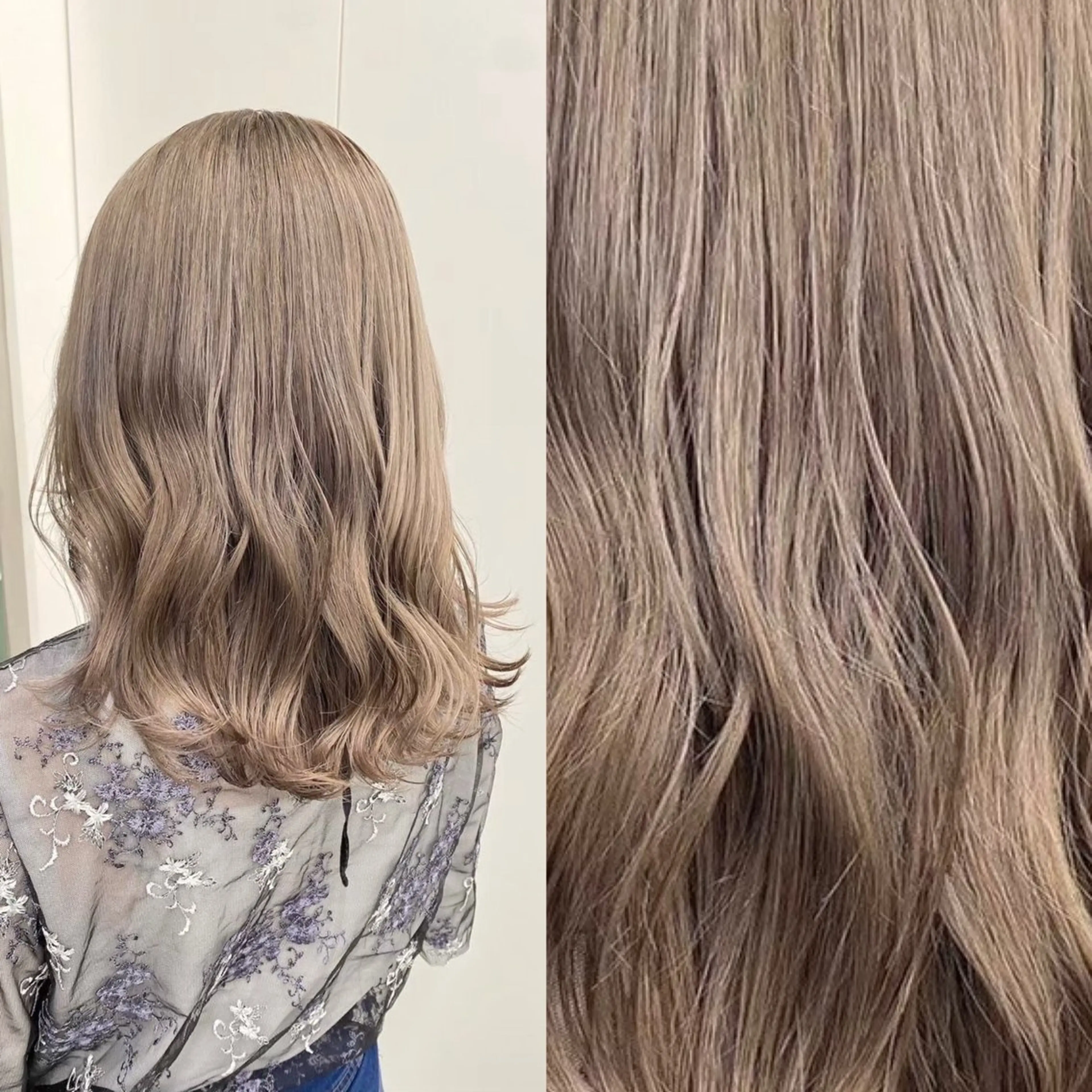 ロング 大人っぽベージュ🤍 当日予約◎ヒロトのヘアスタイル