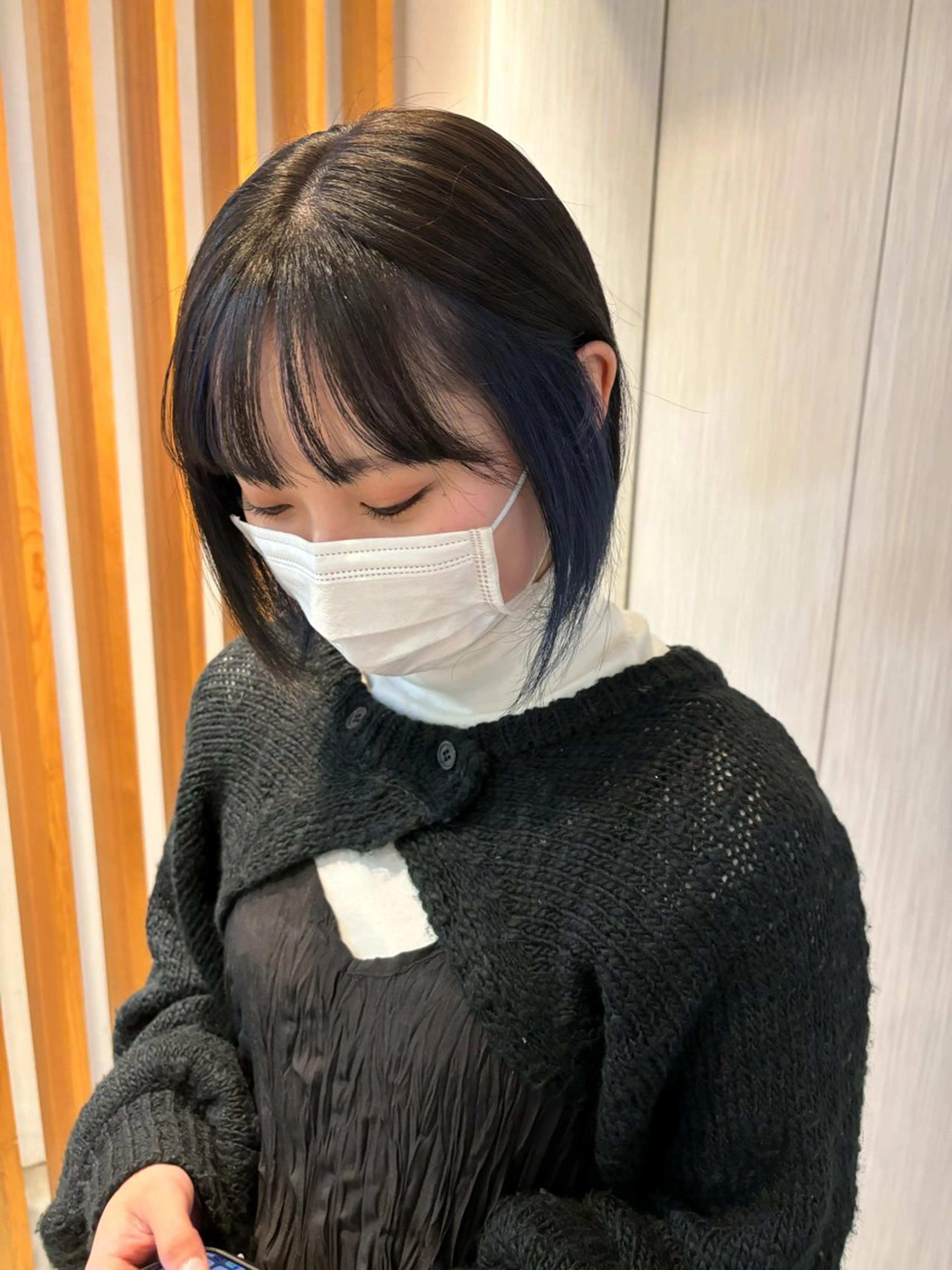 カラー 酒井 菜花のヘアスタイル