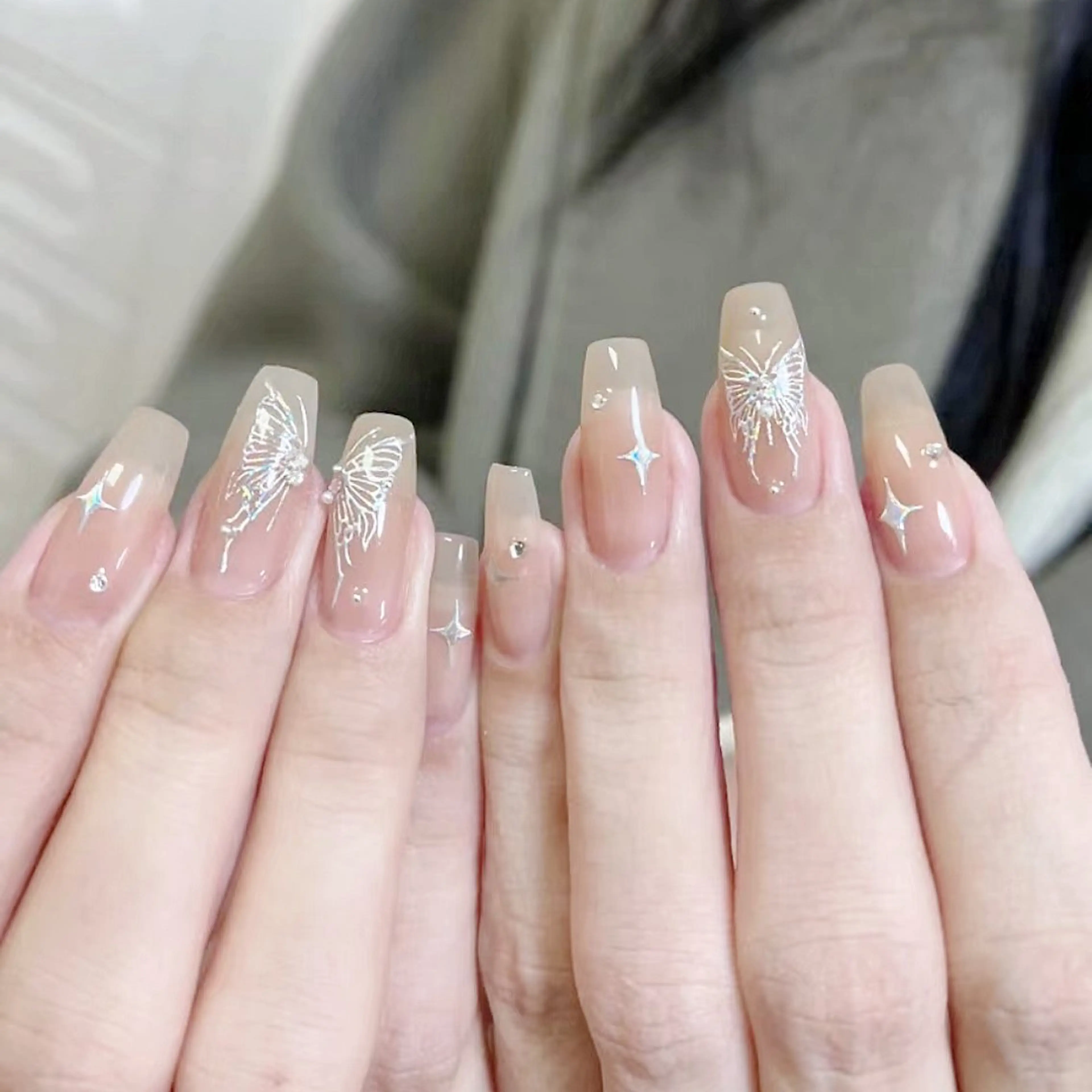 ネイル ハンドネイル ハンドケア ネイル＆アイラッシュ ∩_∩アオイのネイルデザイン