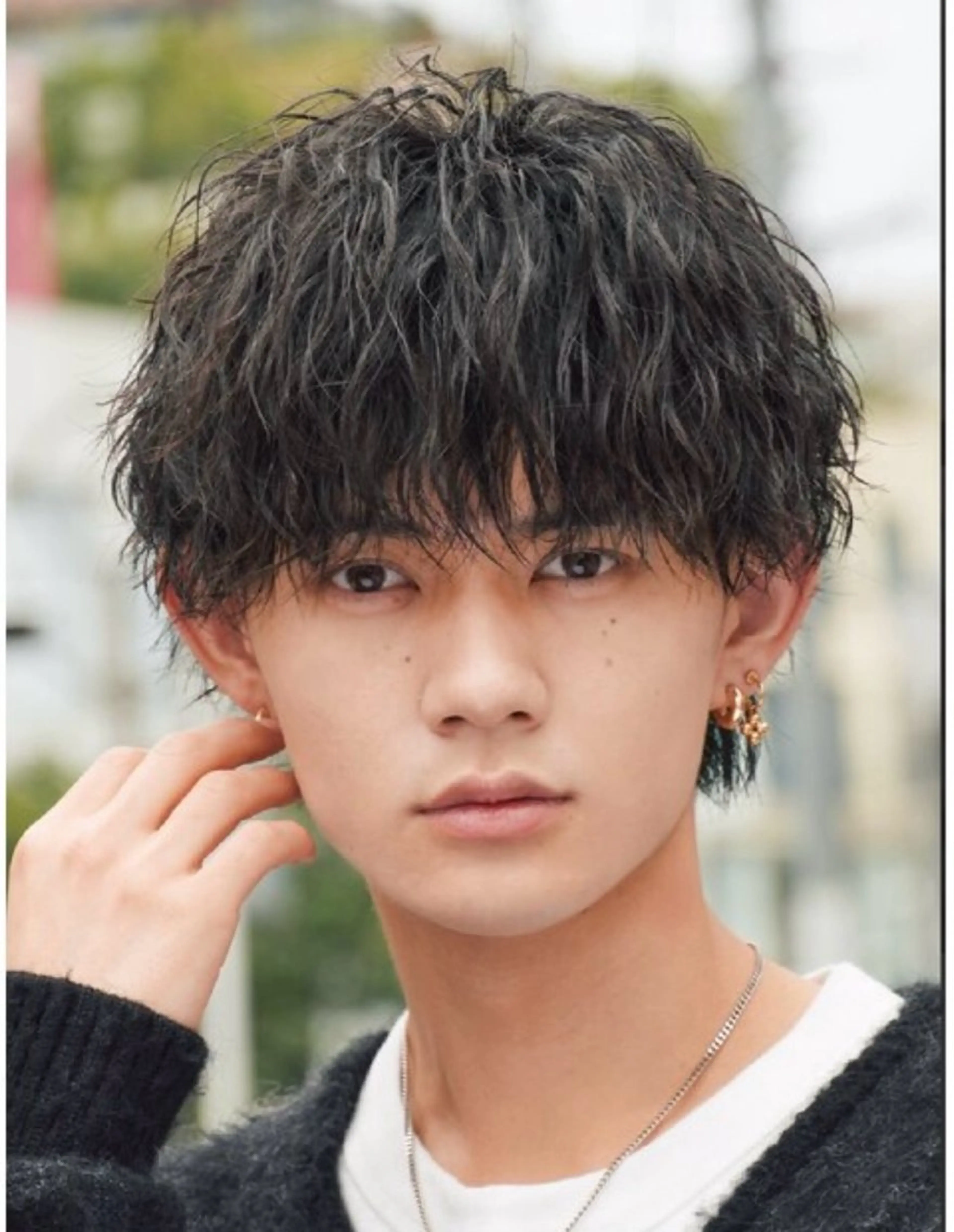 パーマ メンズ メンズパーマ ツイストスパイラルパーマ スパイラルパーマ カット パーマ ゆうと｜波巻き職人 🌊🌀のヘアスタイル