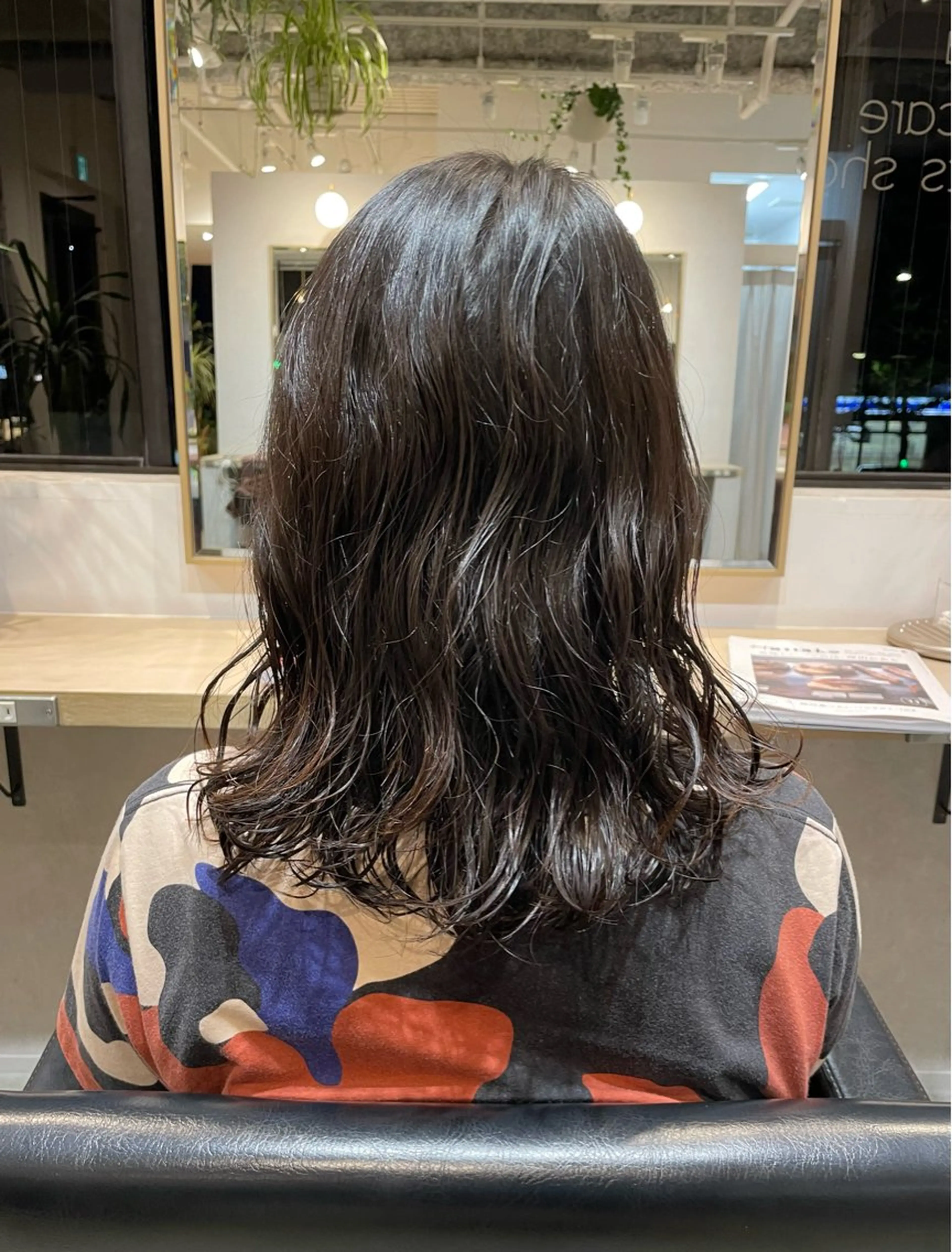 ミディアム パーマ 伊藤 まみのヘアスタイル