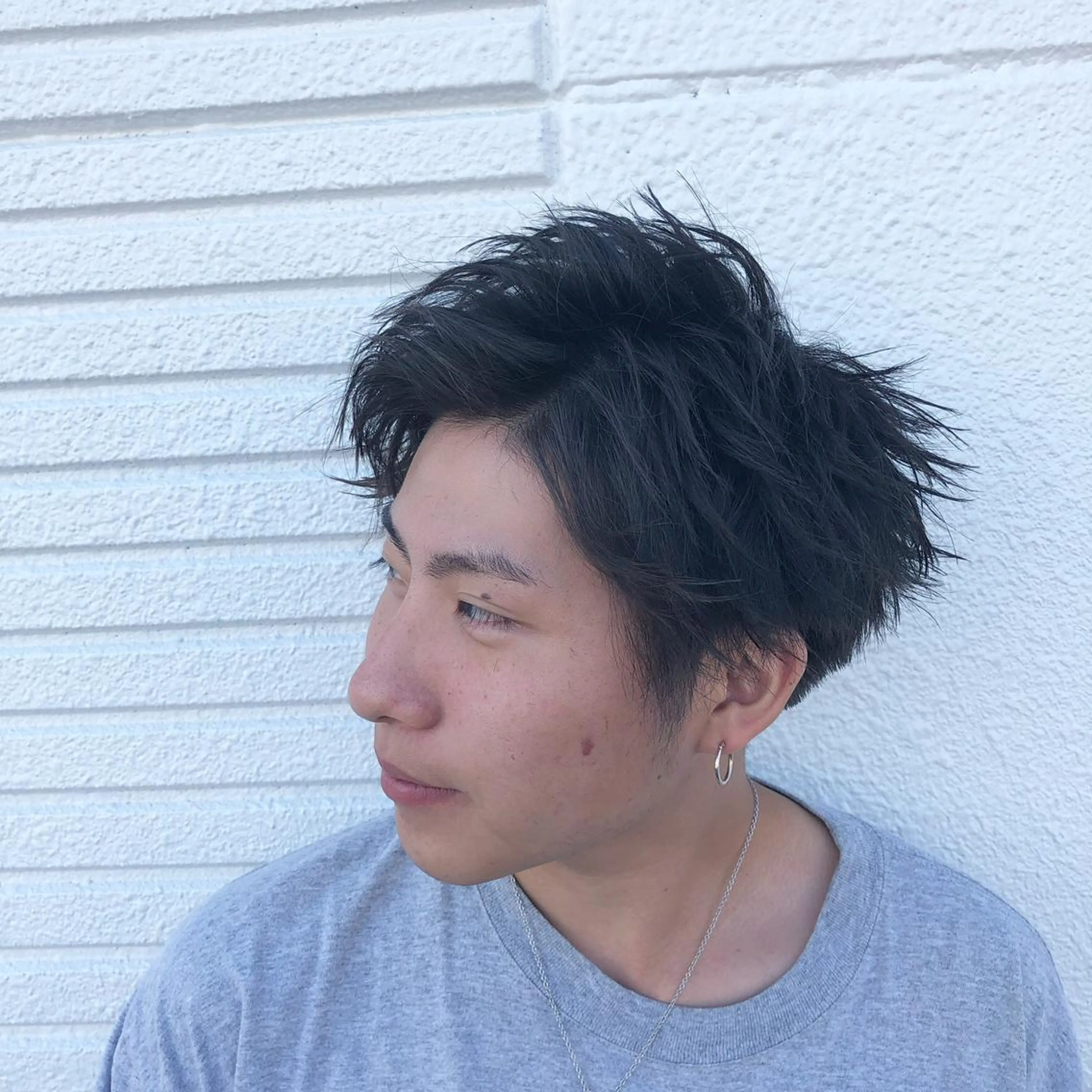 メンズ アップバング 🔥メンズ専門🔥 永長　涼のヘアスタイル