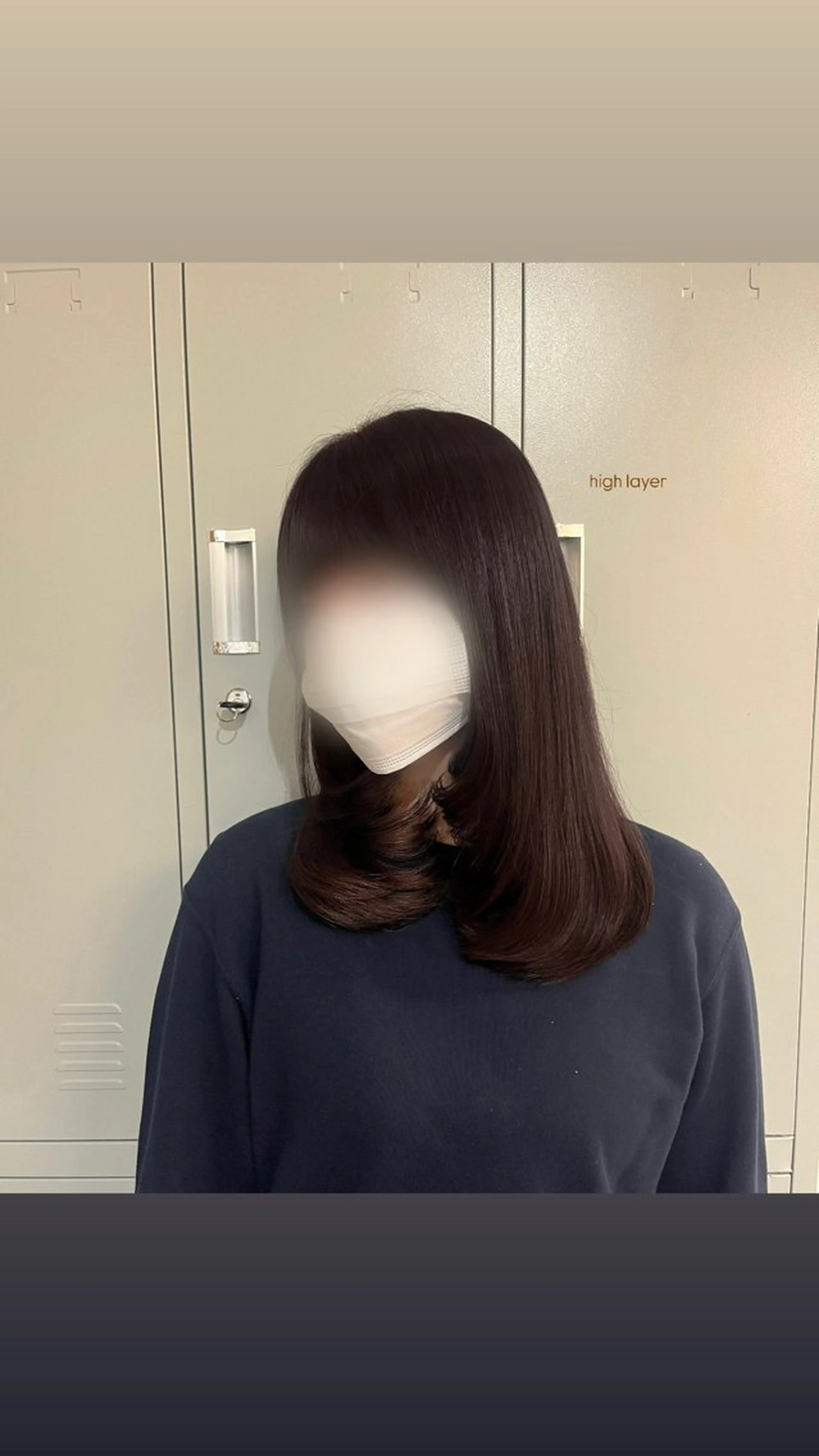 💫韓国カット💫/ 🫧透明感カラー🫧のヘアスタイル