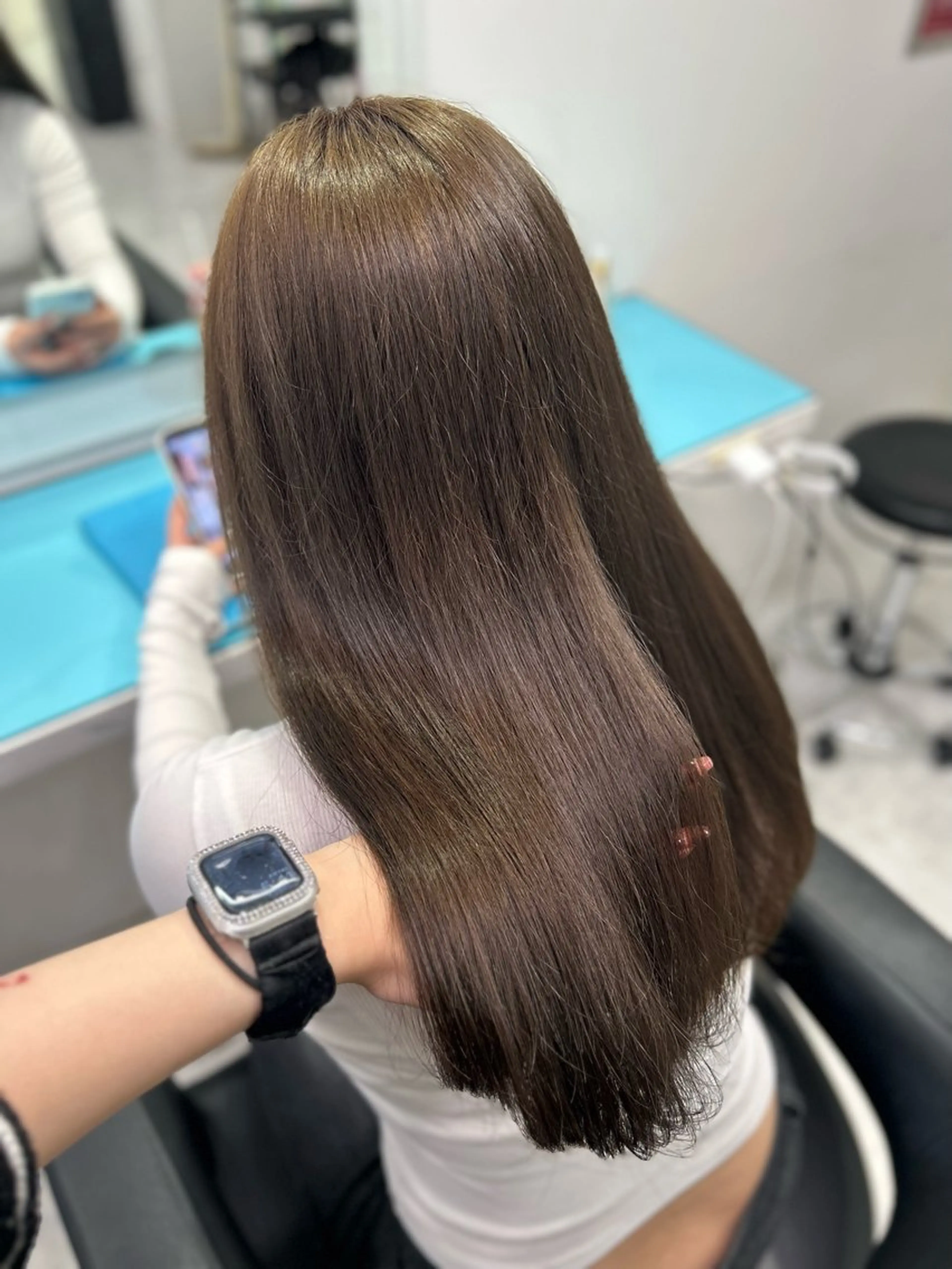 ロング Miwa🤍ダメージ レスカラー特化🦢のヘアスタイル