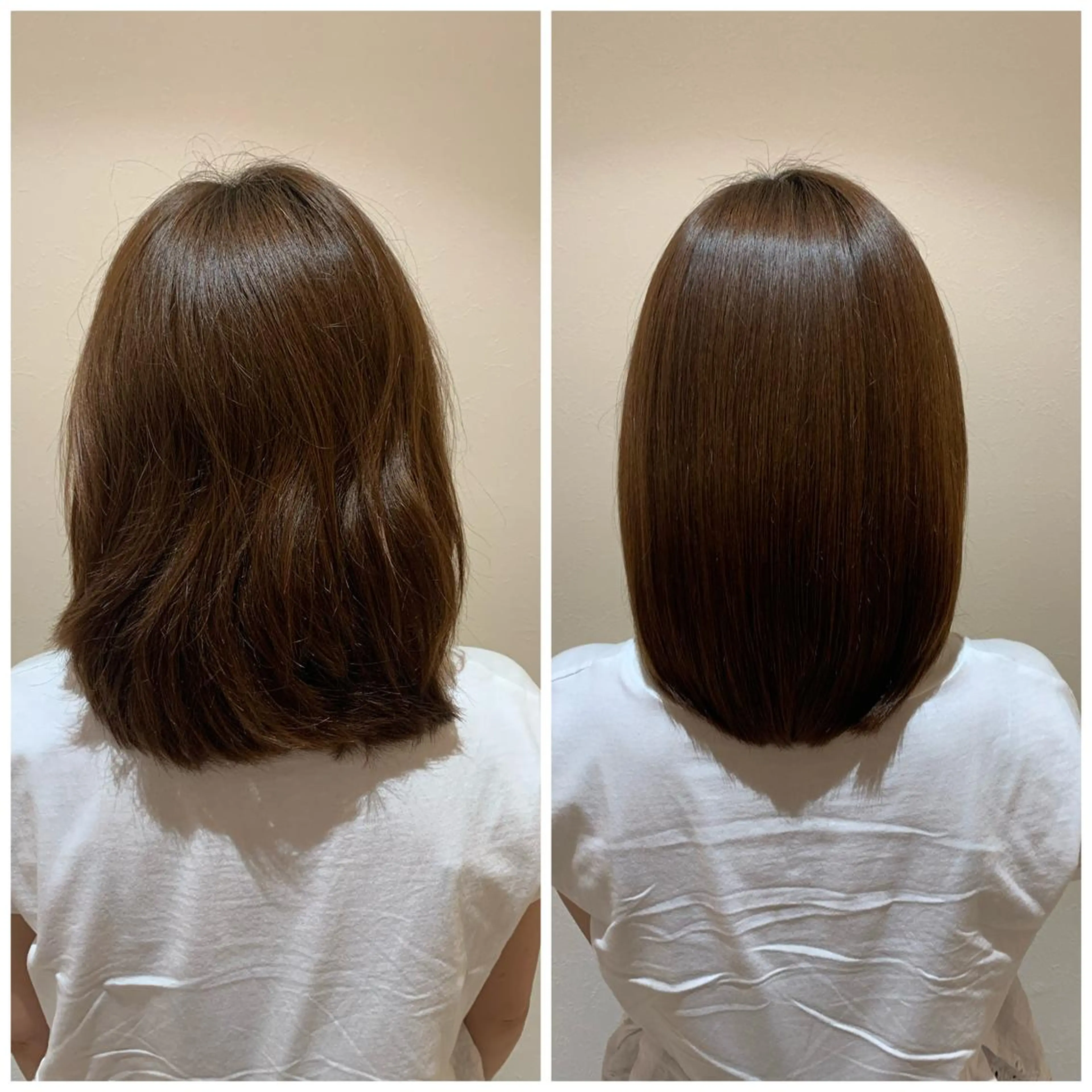 ミディアム ケアリスト 秋元のヘアスタイル