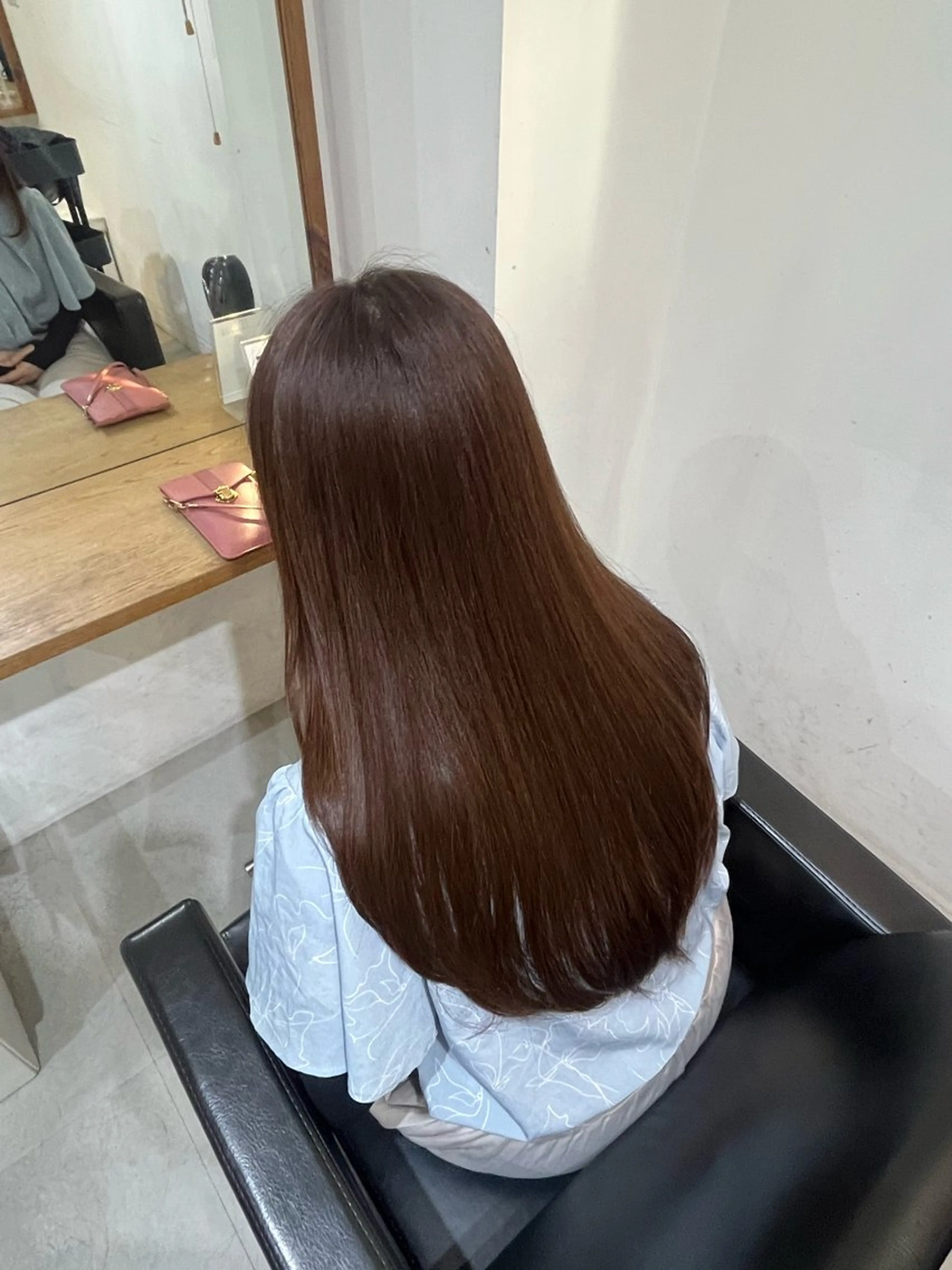 ロング カラー ✨🎨ブリーチなし 透明感カラー✨美友のヘアスタイル