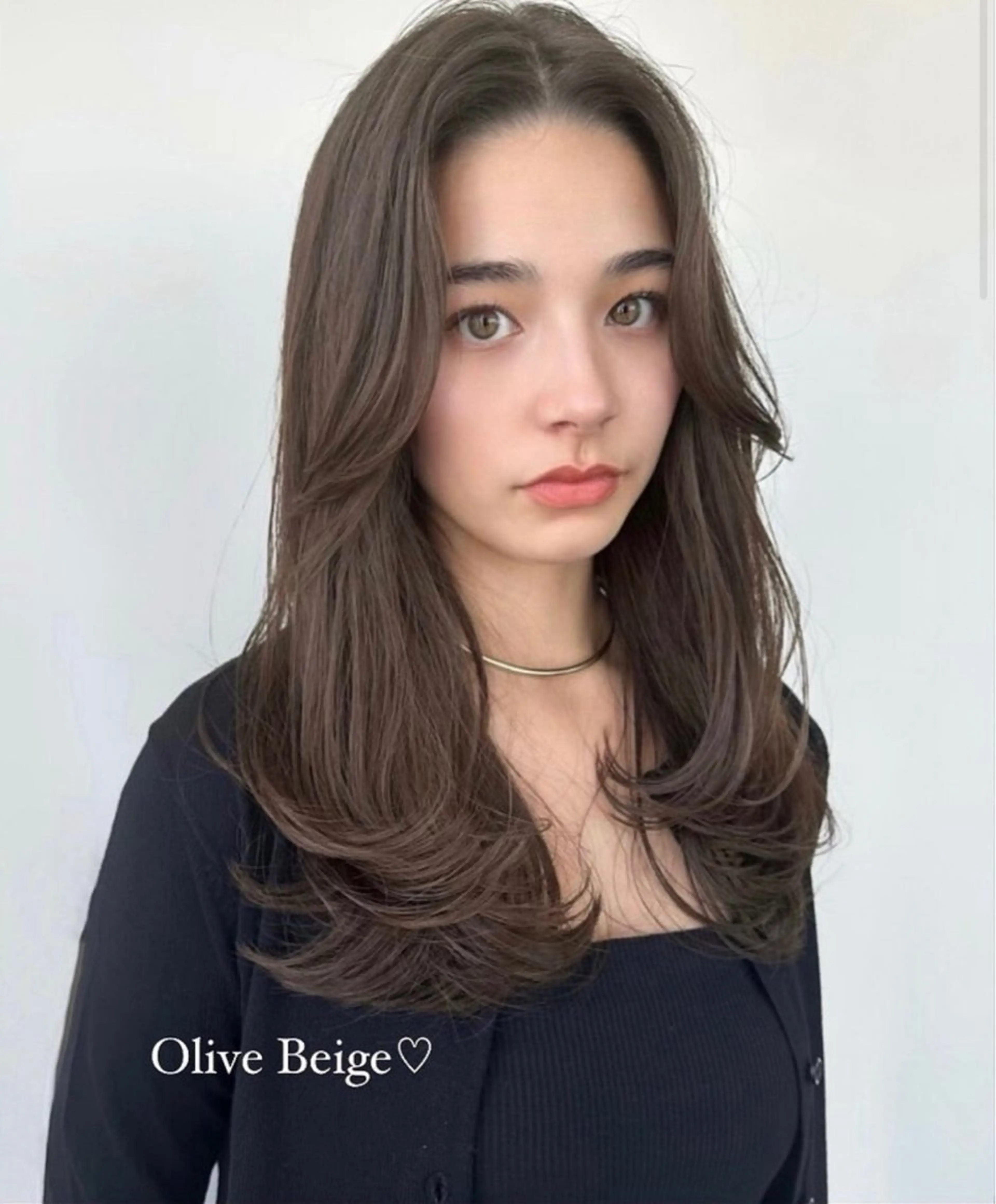 ロング レイヤーカット ロング トリートメント レイヤーカット大人気 //吉田百花のヘアスタイル