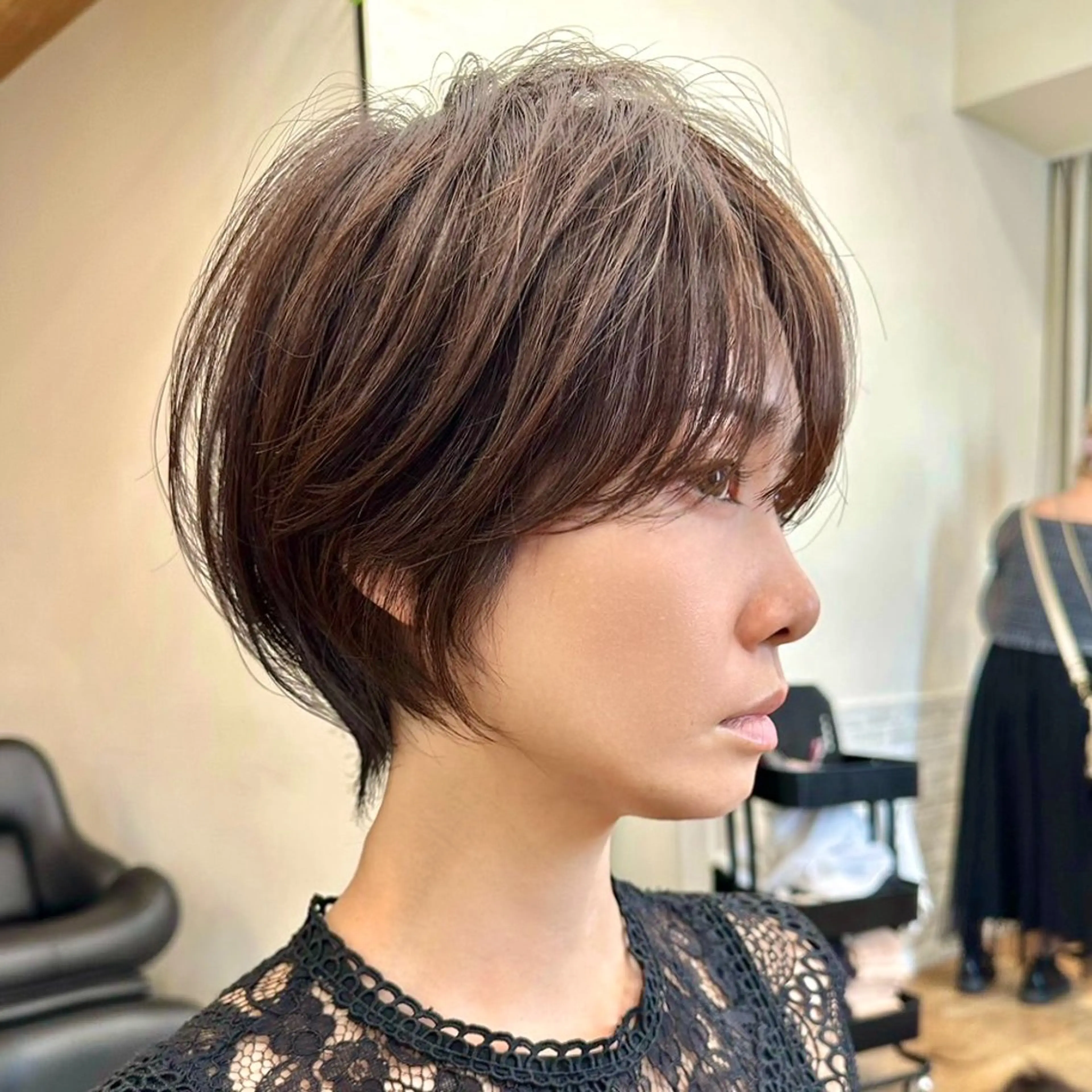 ショート 大阪/似合わせ ショート/たかいのヘアスタイル