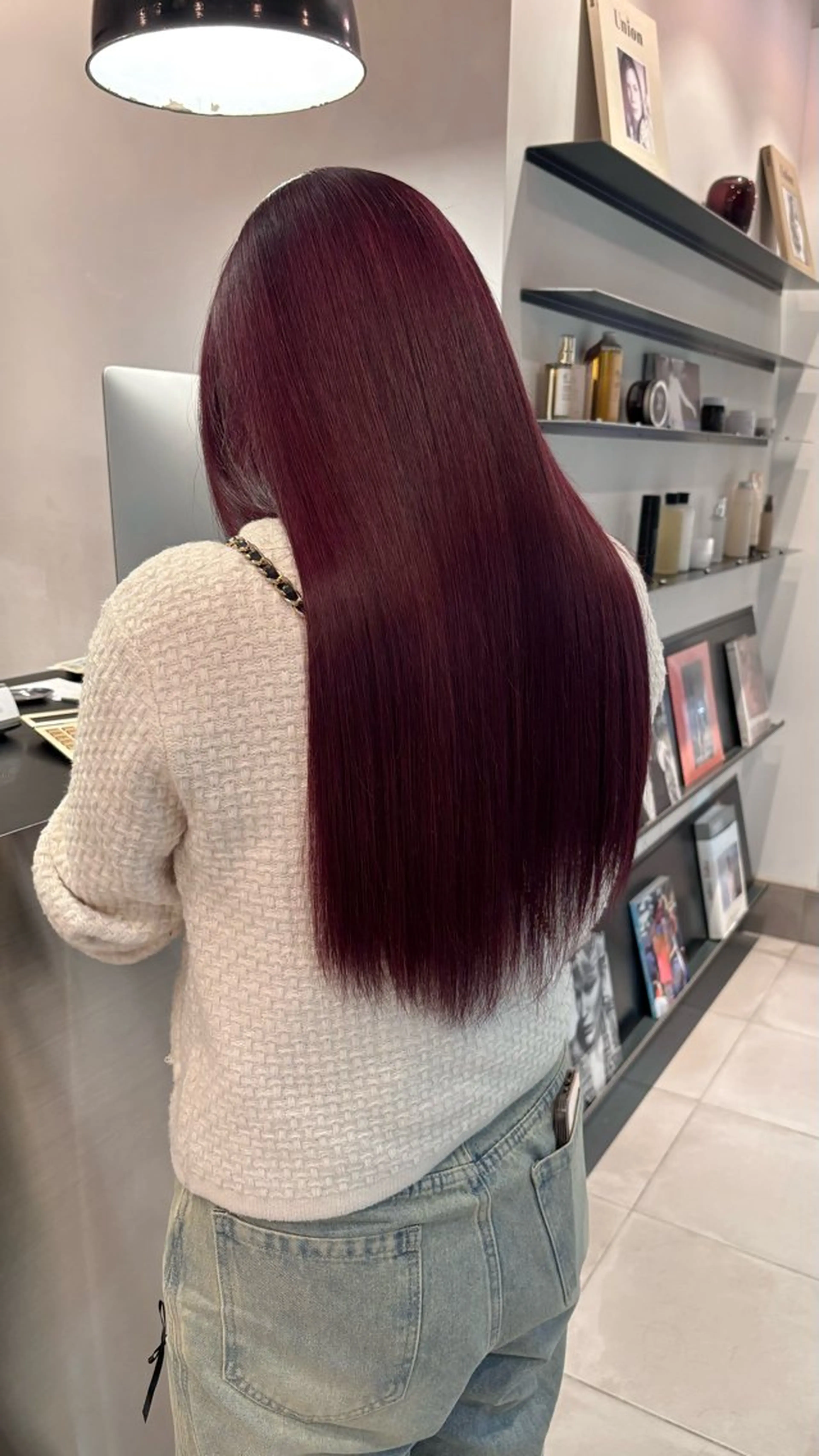 カラー ブリーチ ヘアカラー rizu ボブヘアのヘアスタイル
