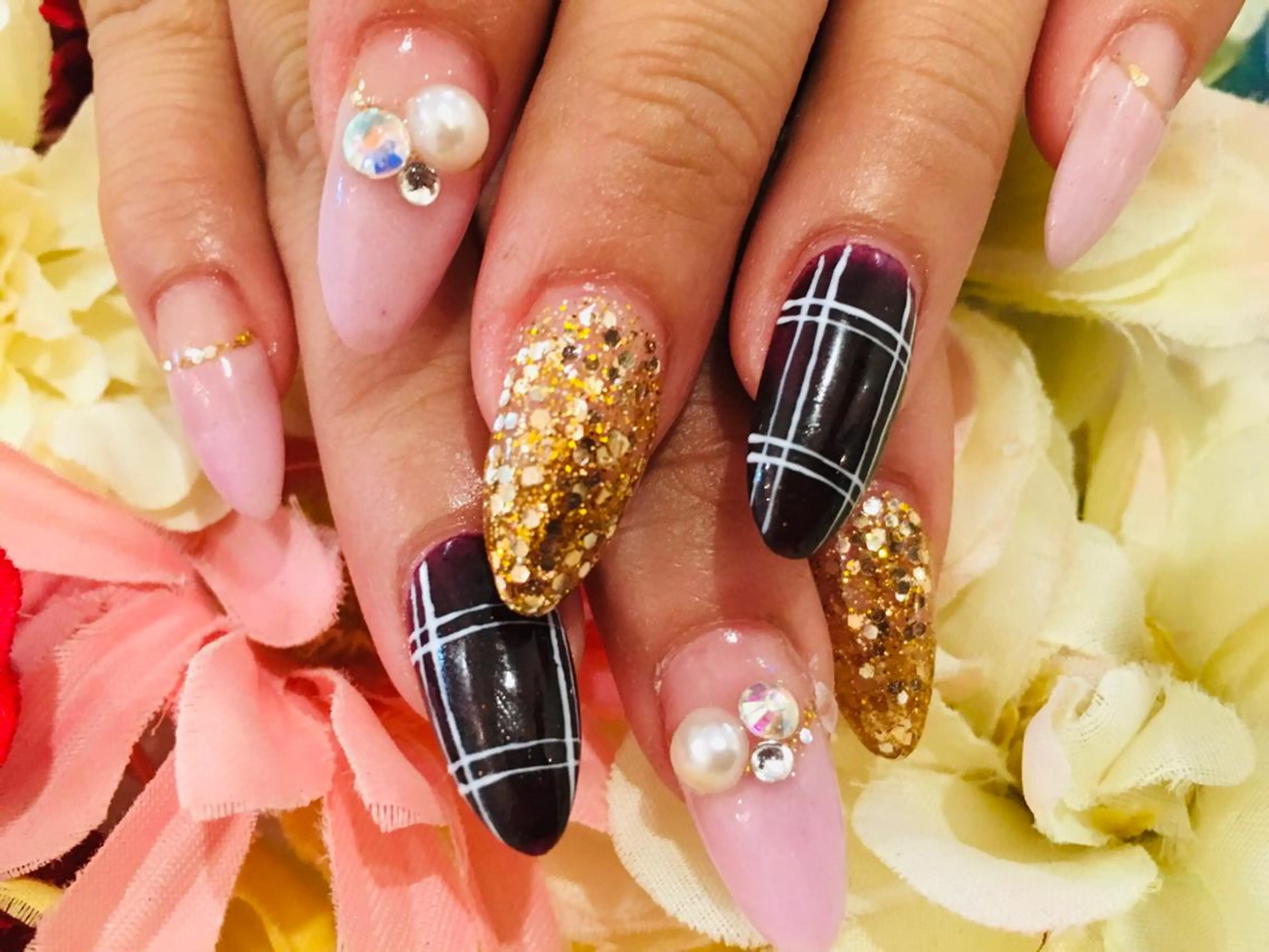 ネイル スカルプネイル 札幌ネイルgorella所属・gorella Ａのネイルデザイン