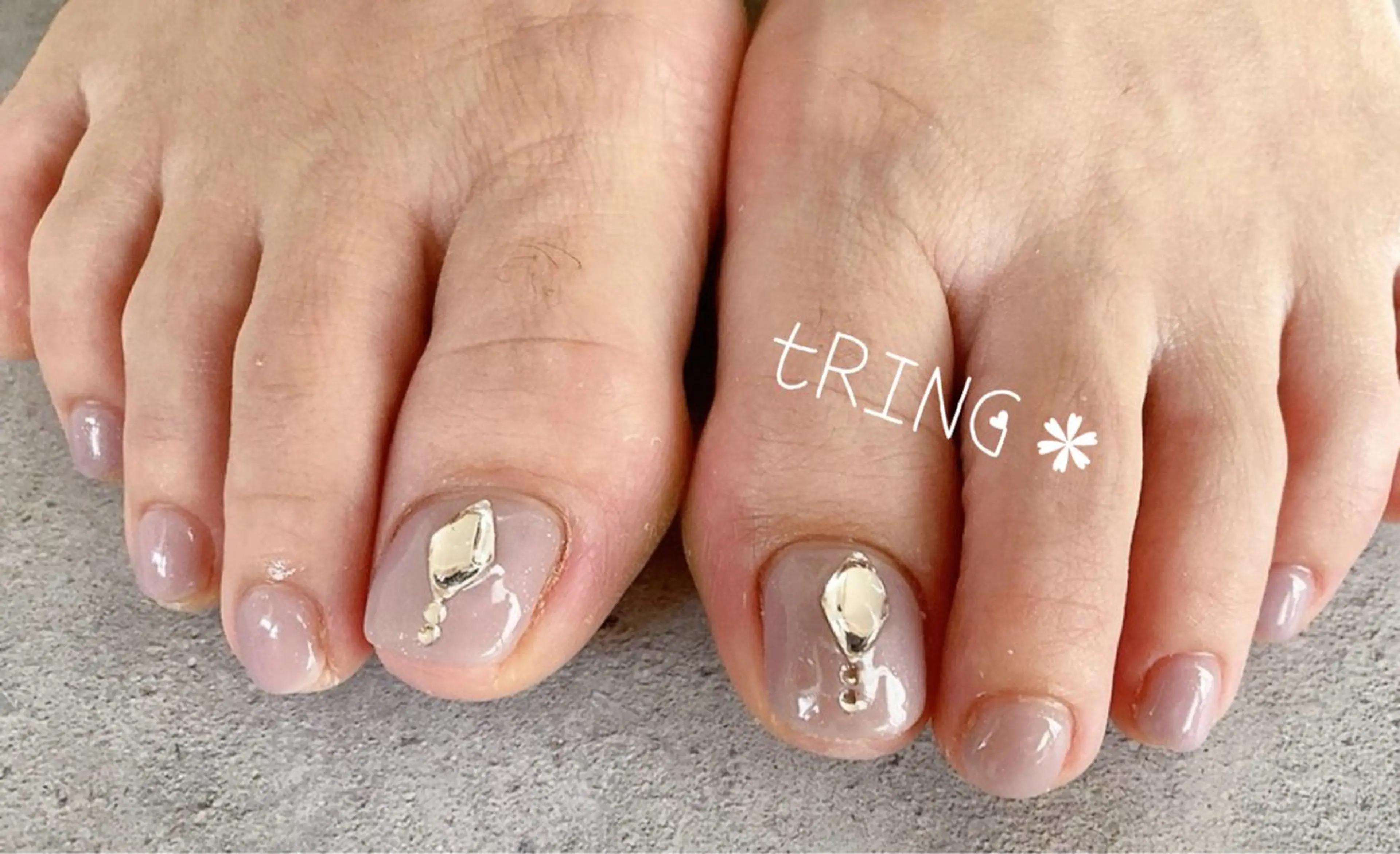 ネイル フットネイル tRING* しいの木台のネイルデザイン