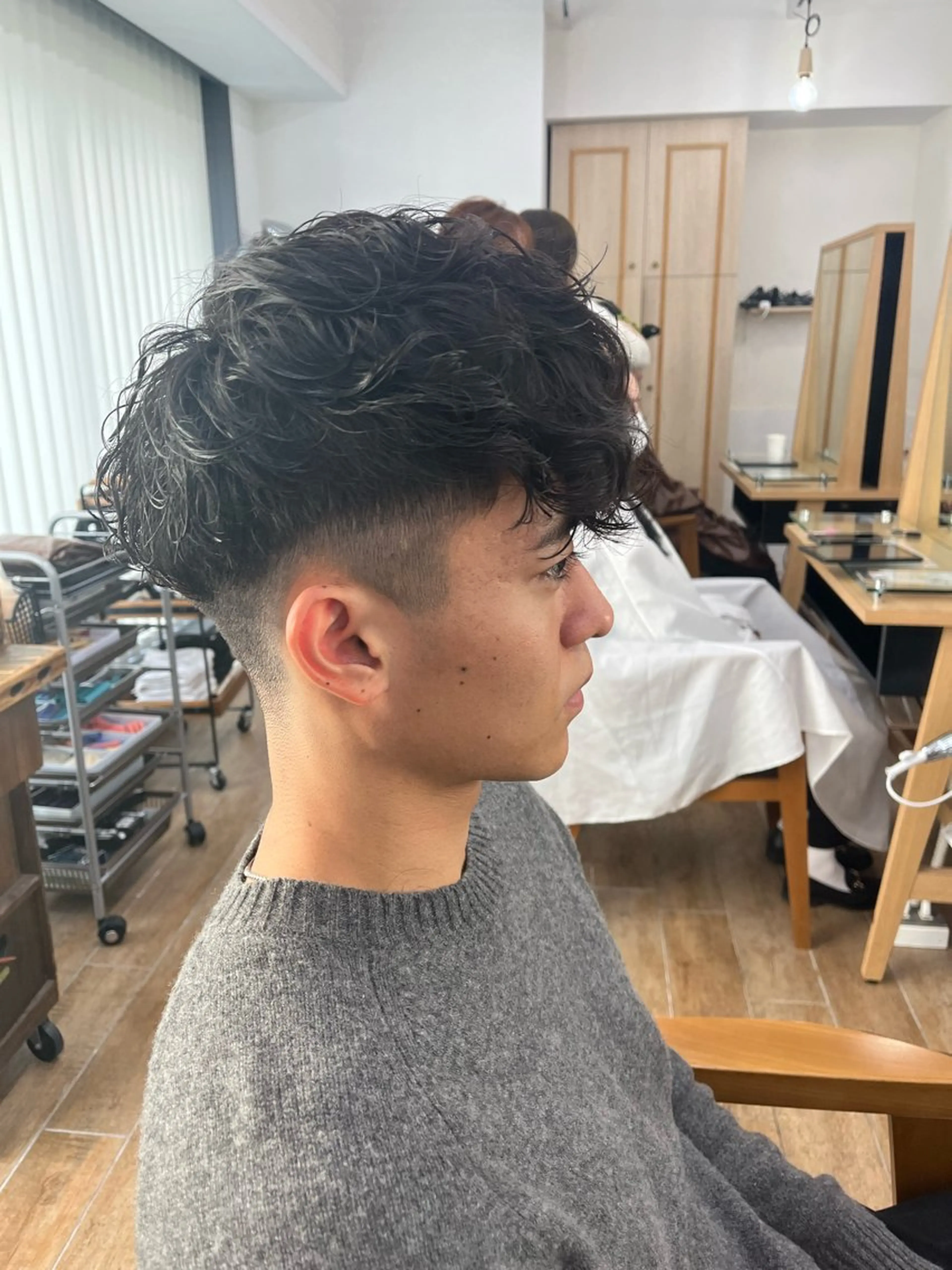 パーマ メンズ カット パーマ ✨ご新規様予約限定 メンズ特化アリサ✨のヘアスタイル