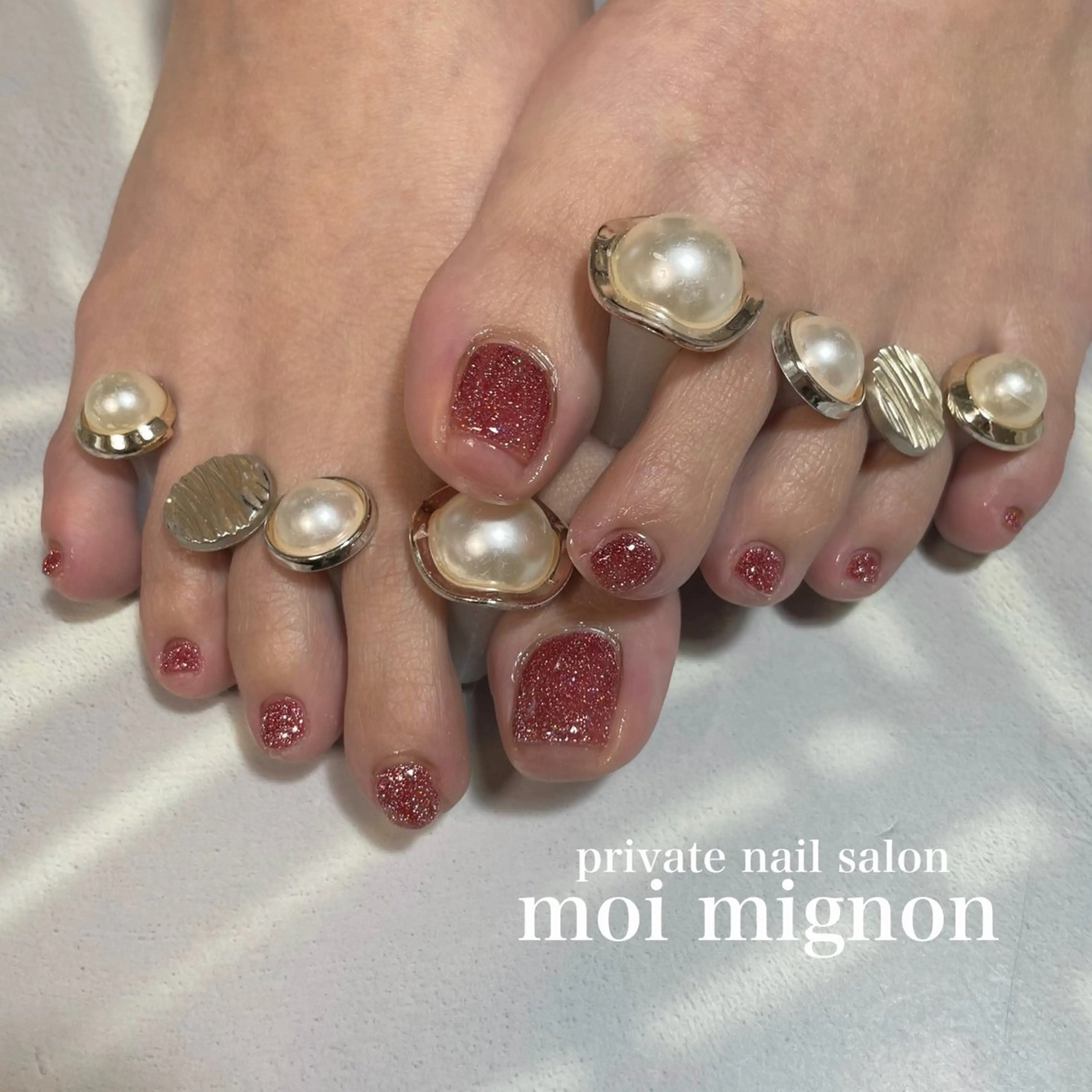 ネイル フットネイル nailist Aki♡のネイルデザイン