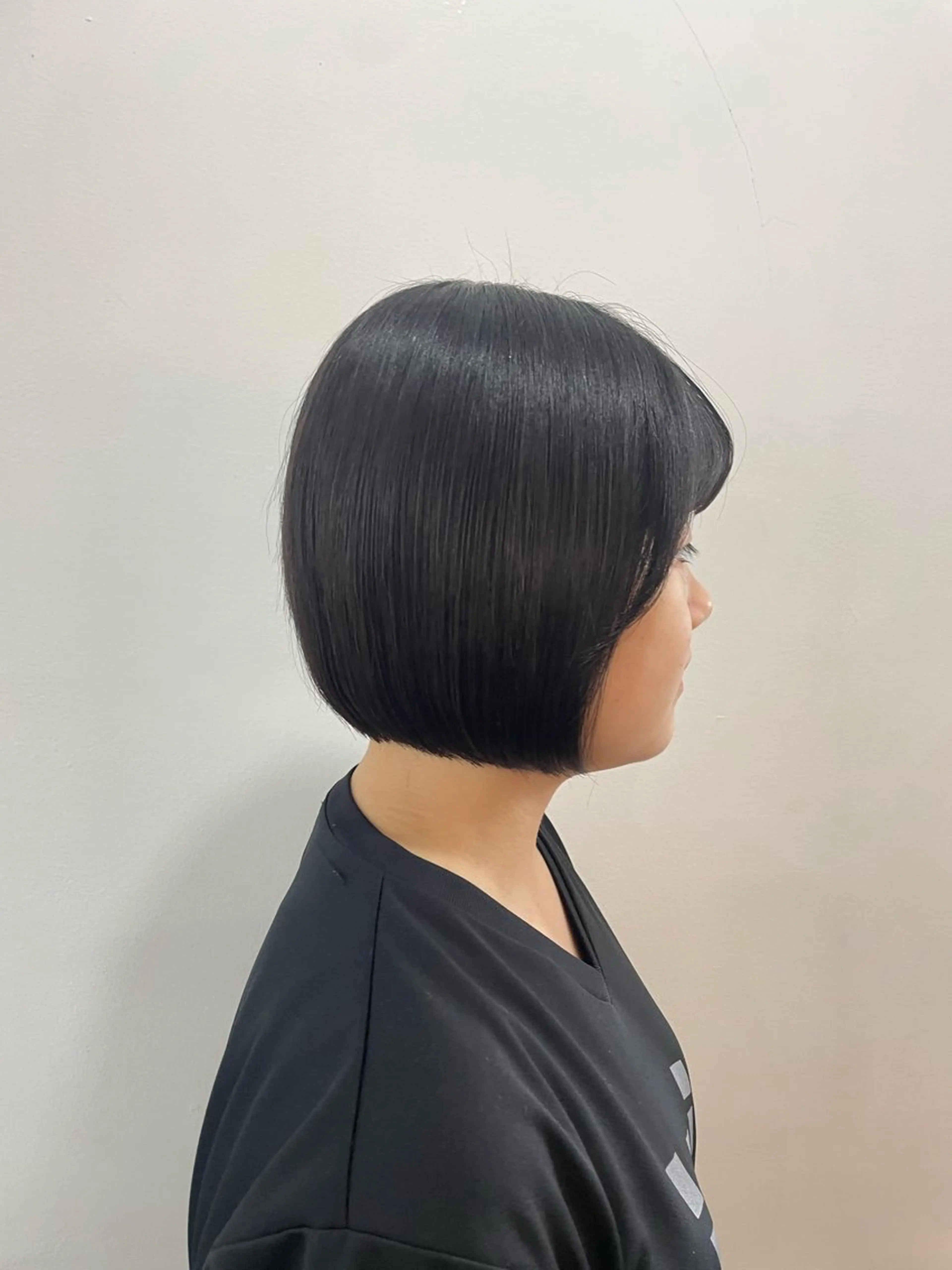 ショート ボブ 髪質改善 トリートメント mopa所属・mopa_kaede フェミニン／艶髪のヘアスタイル