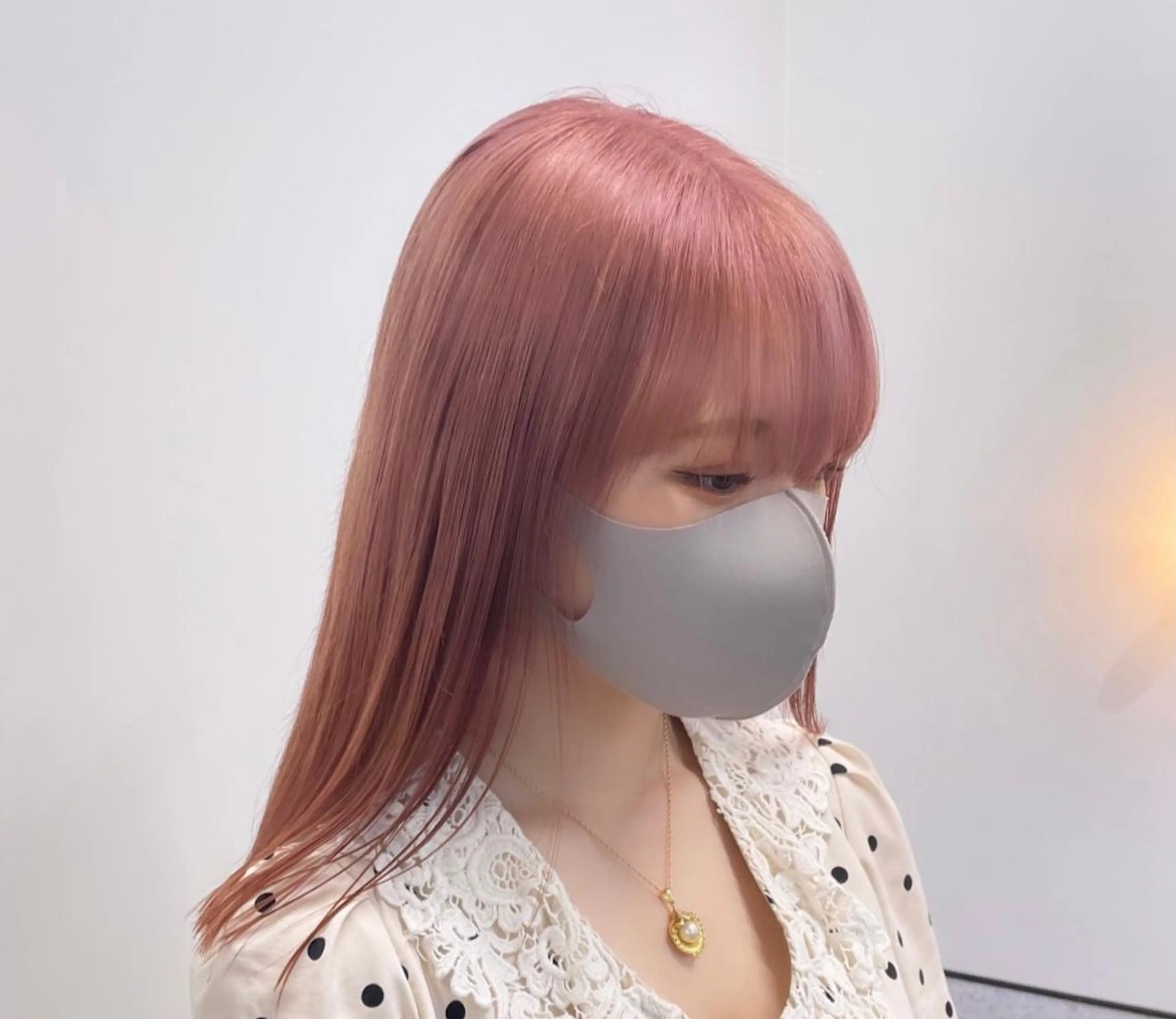 カラー ピンクカラー storiiz所属・本田大輝top designerのヘアスタイル
