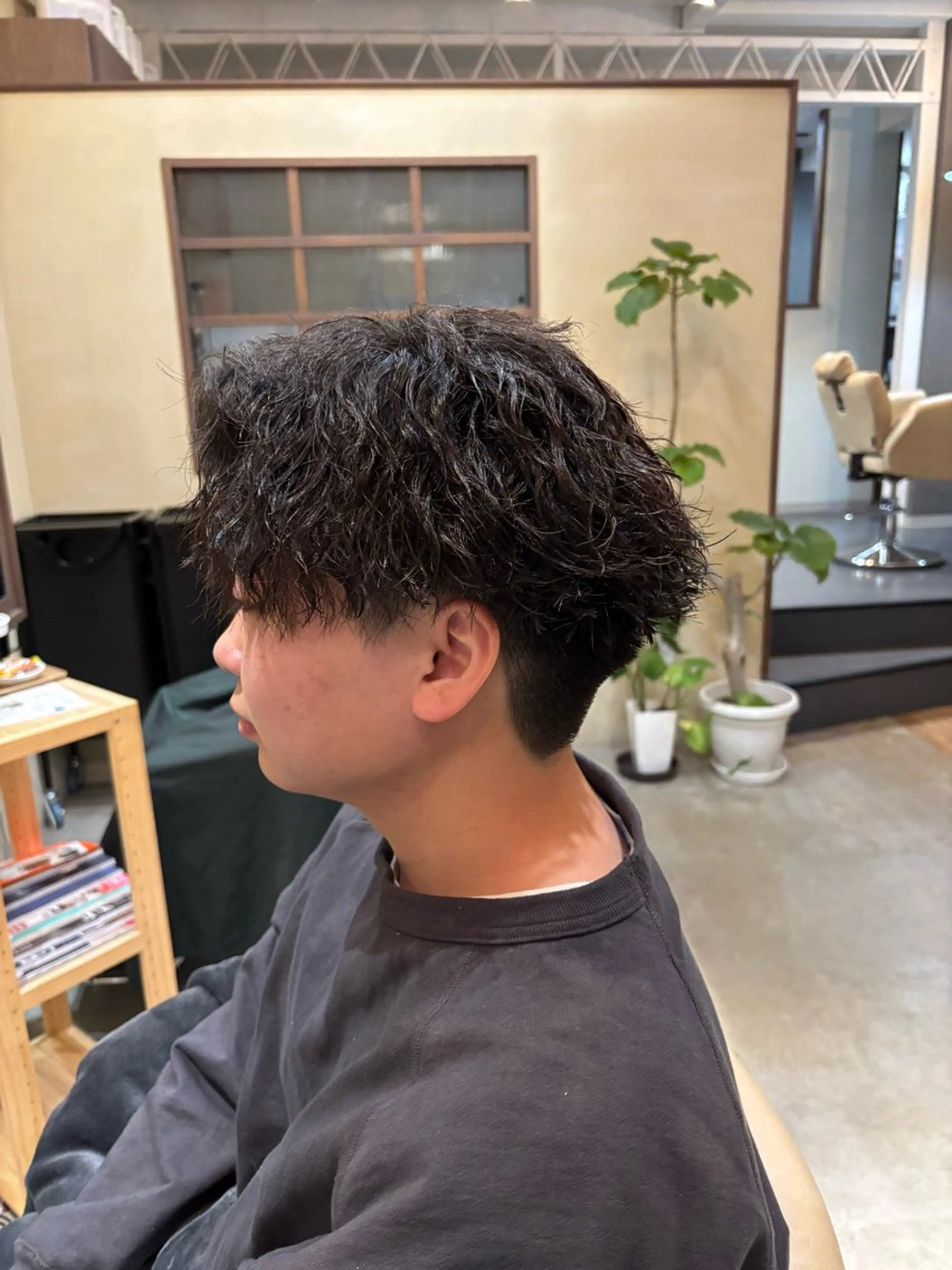 ショート メンズ カット パーマ トリートメント 鹿児島 TSUBASAのヘアスタイル