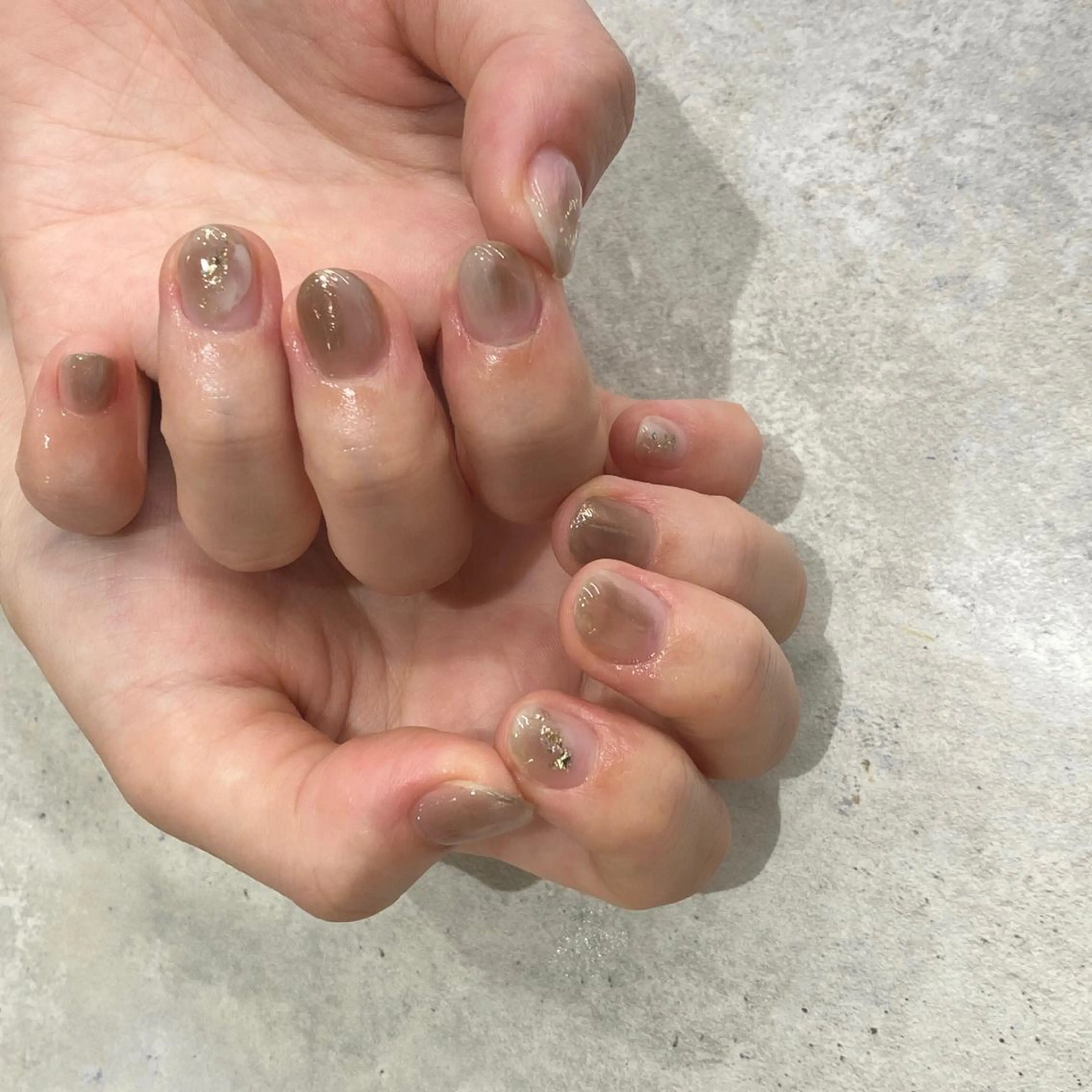 ネイル ハンドネイル Yuriko Omi パラジェル/渋谷のネイルデザイン