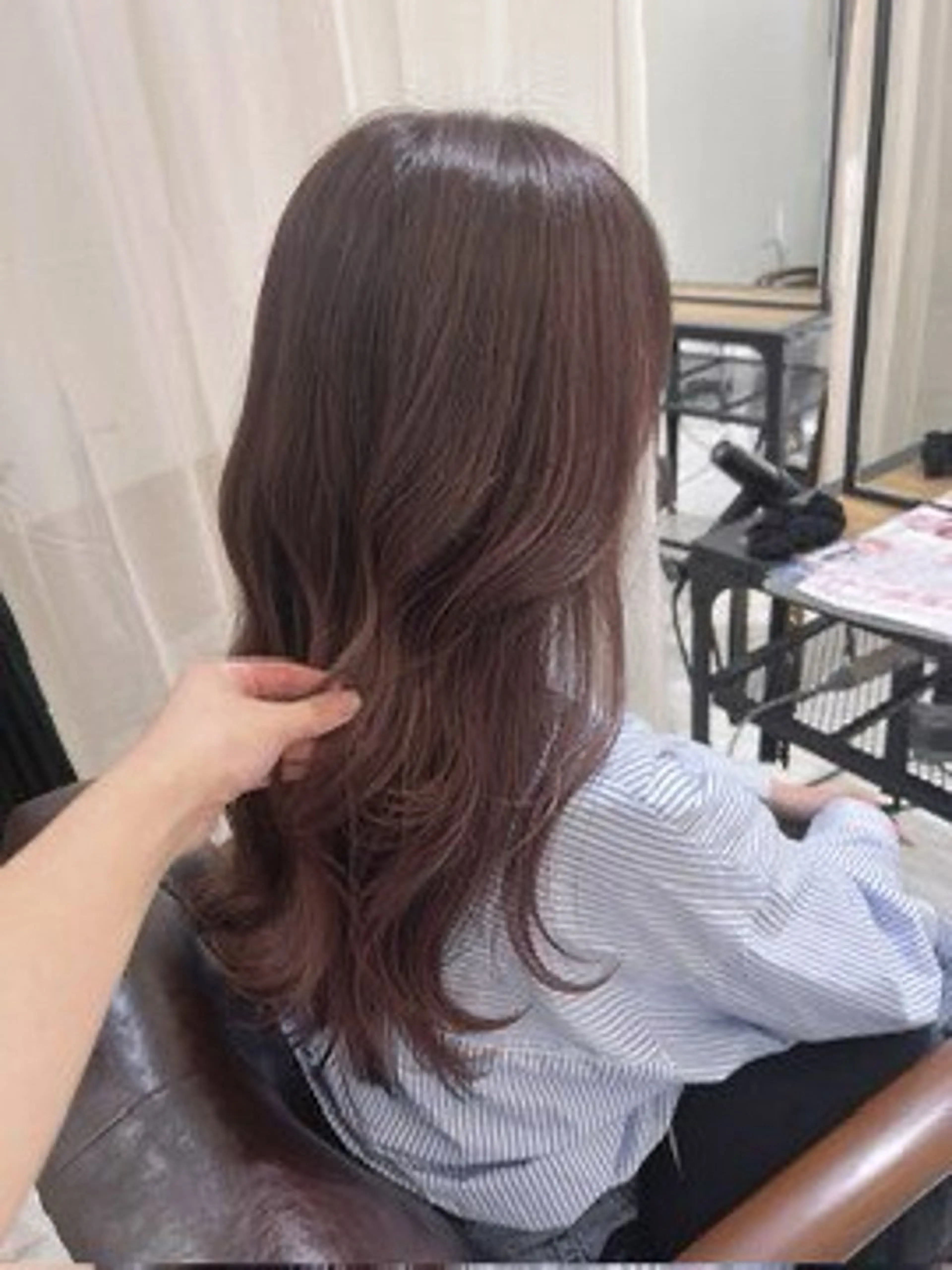 カラー 8.9月カットモデル ✨募集中✨河本玲奈のヘアスタイル