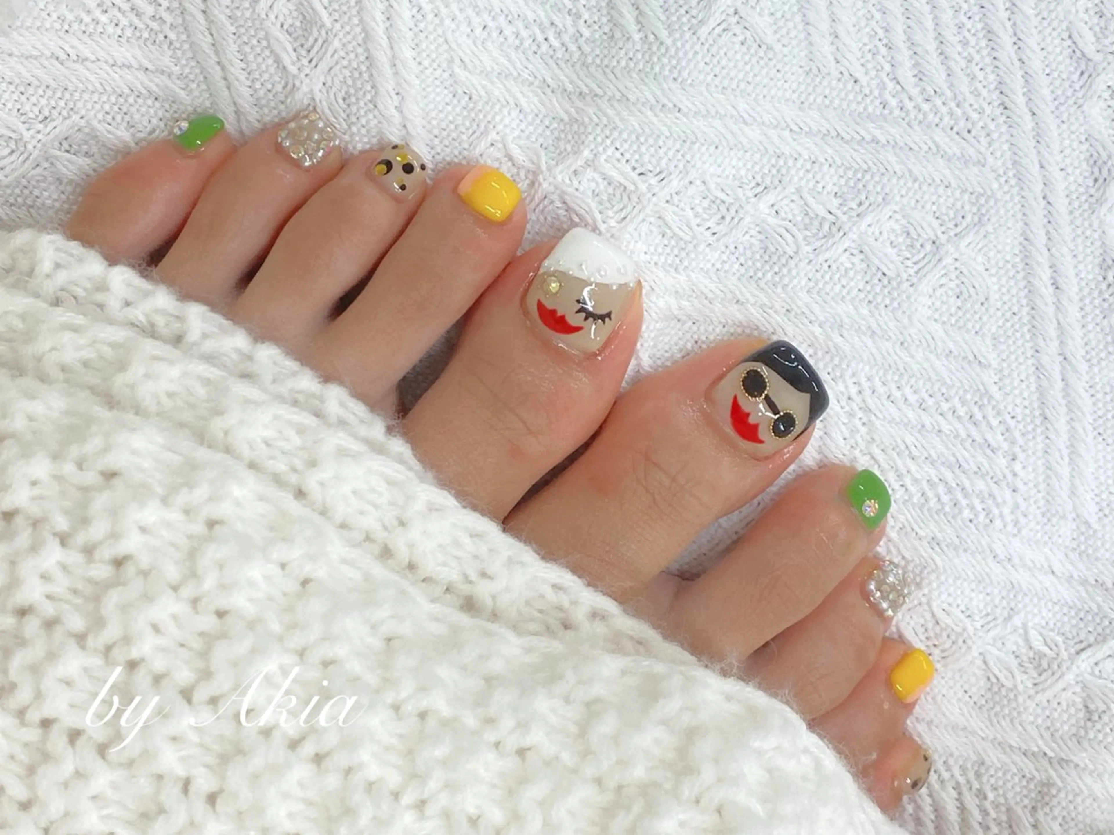 ネイル フットネイル 閨匠ビューティサロン 銀座店のネイルデザイン