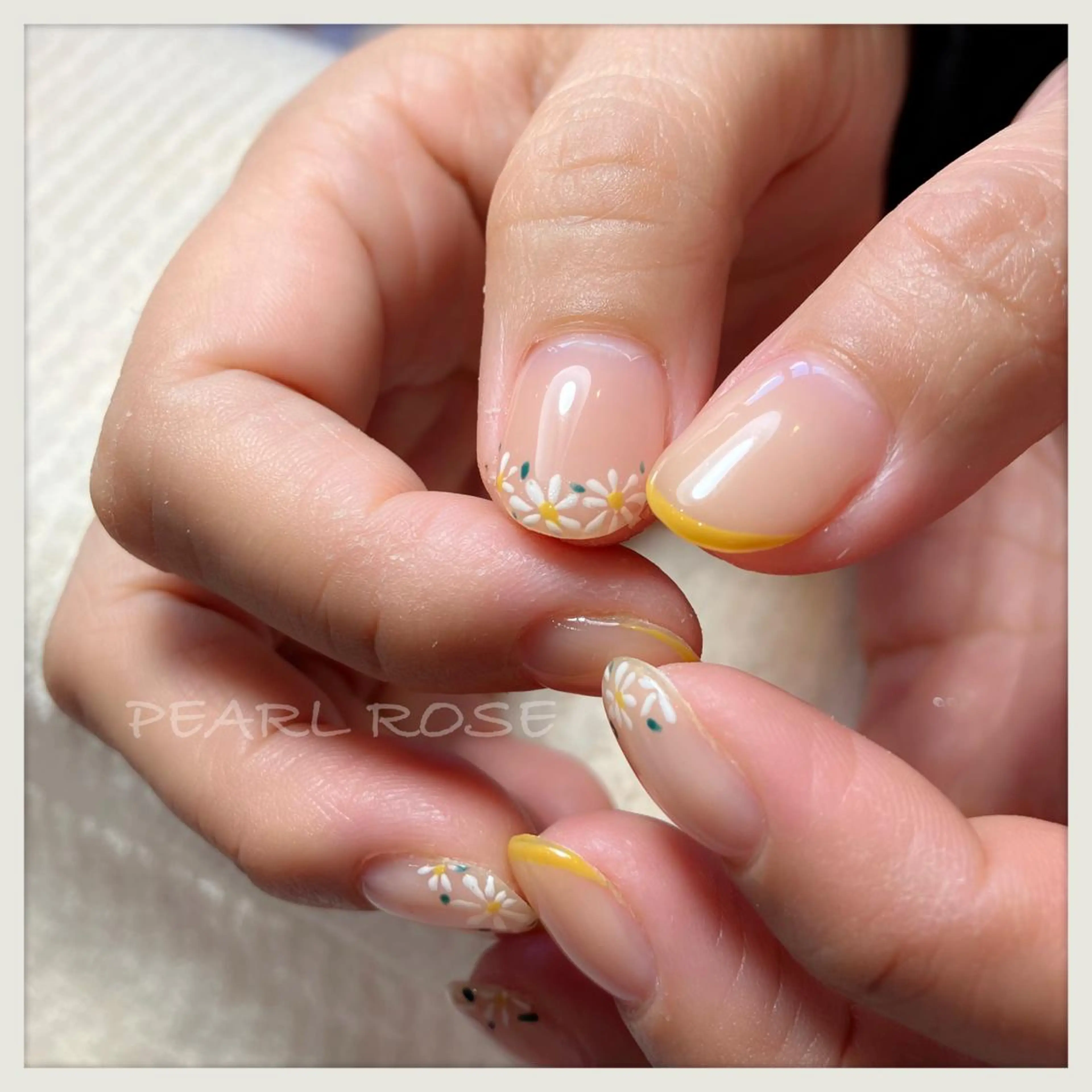 ネイル フラワーネイル フレンチネイル ハンドネイル Beauty salon Ryu・ange所属・RyuAnge リュアンジュのその他イメージ