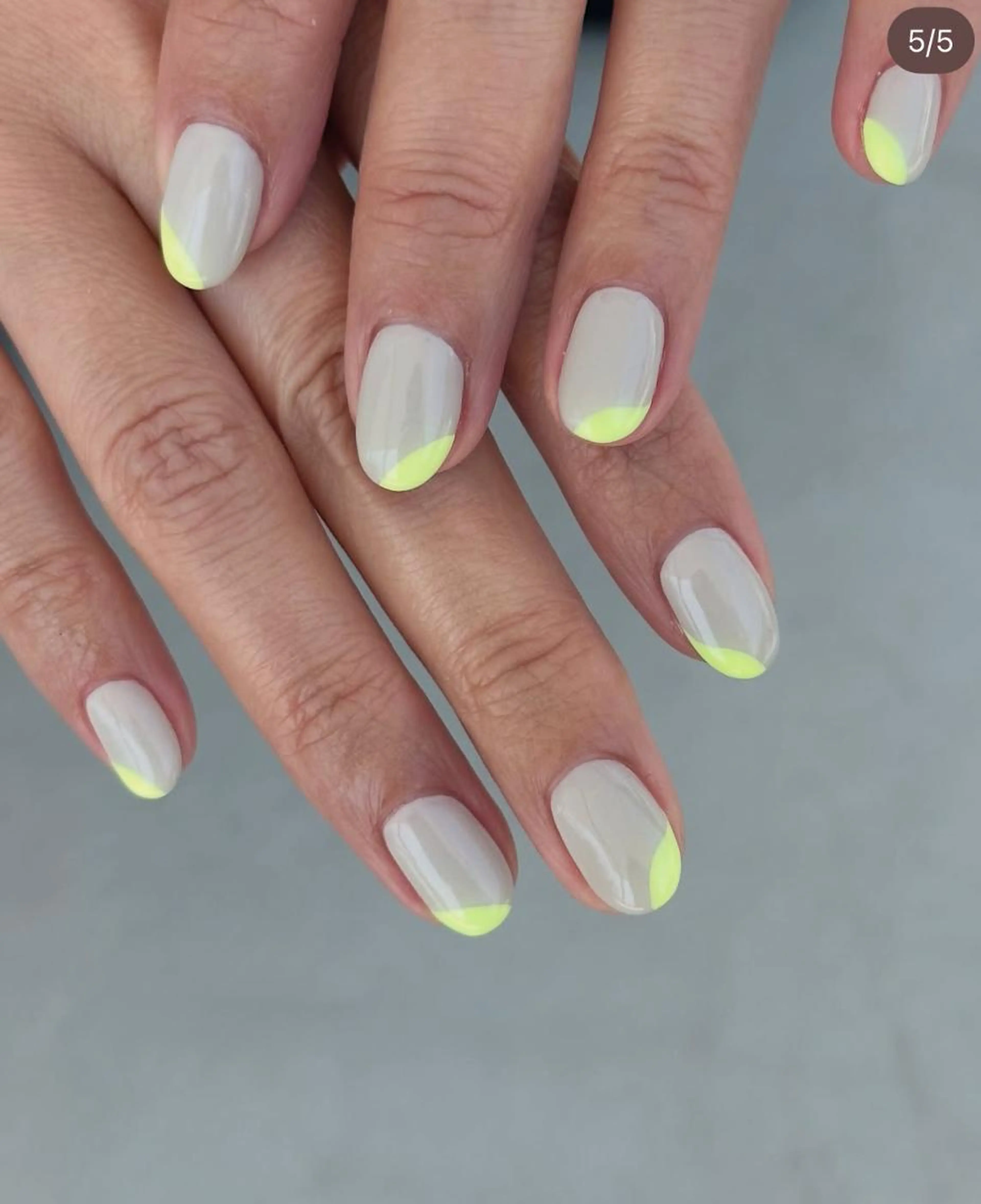 ニュアンスネイルの写真