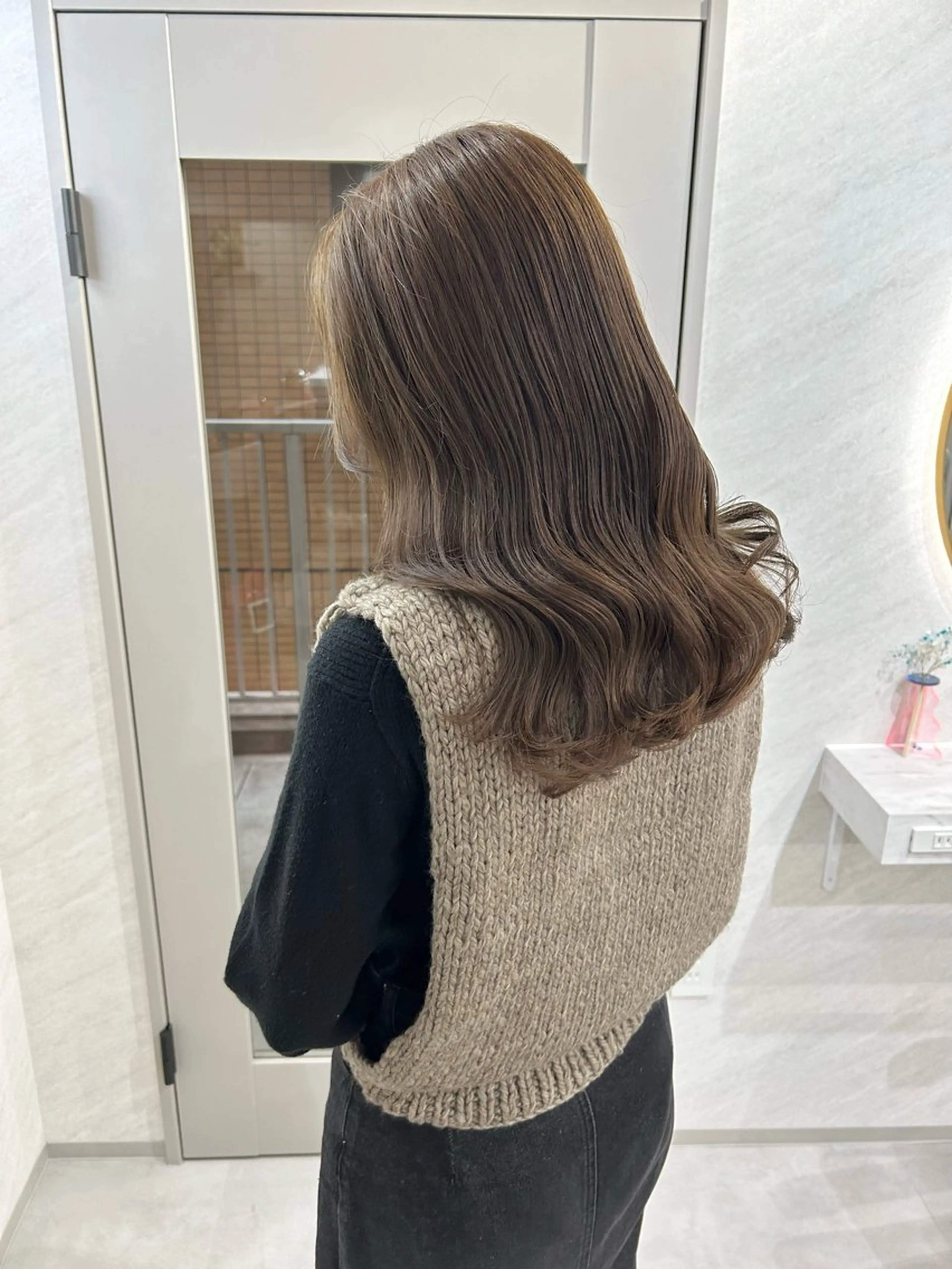 ロング カラー ヘアカラー 髪質改善will hairdesignのヘアスタイル