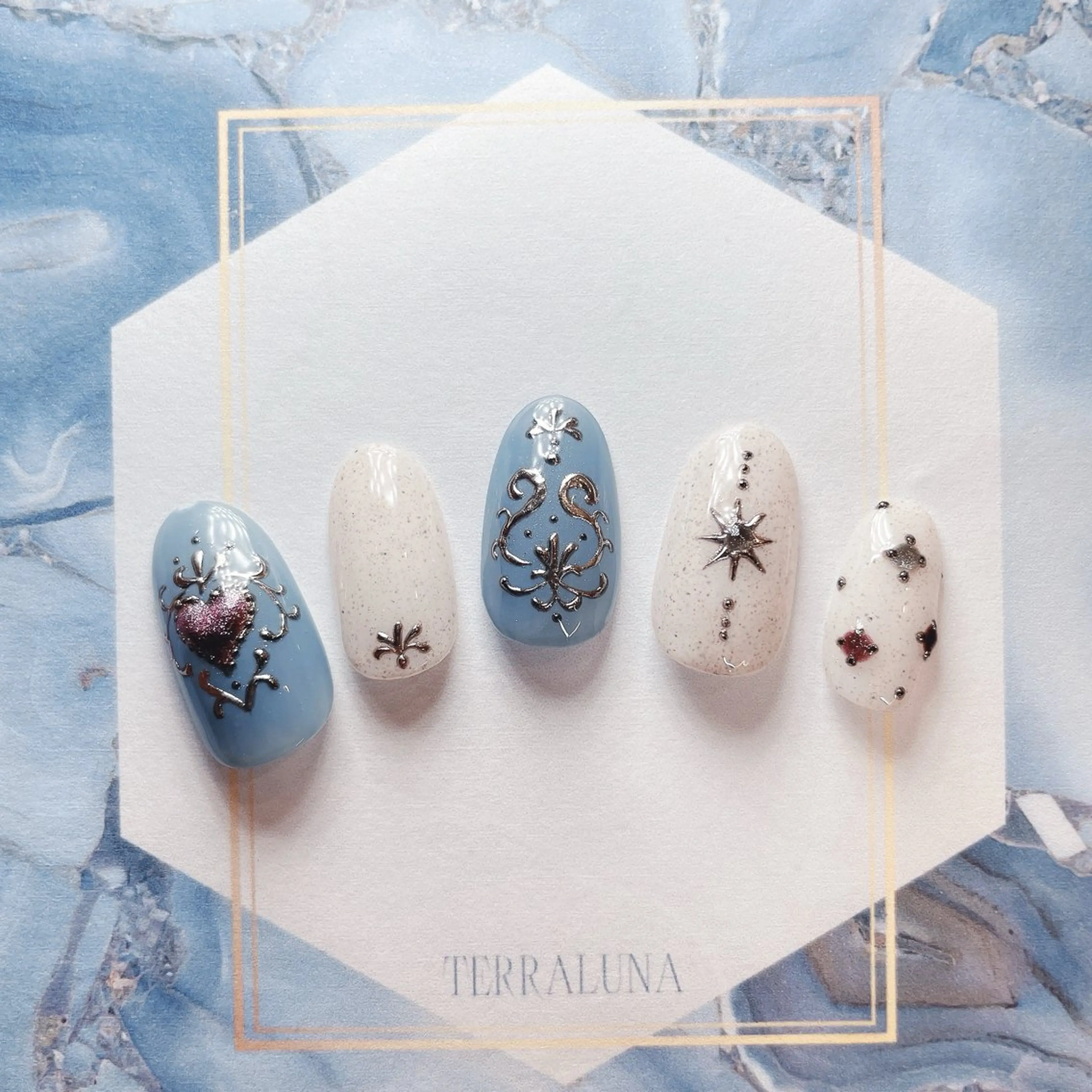 ネイル Aube Nail 佐藤のネイルデザイン