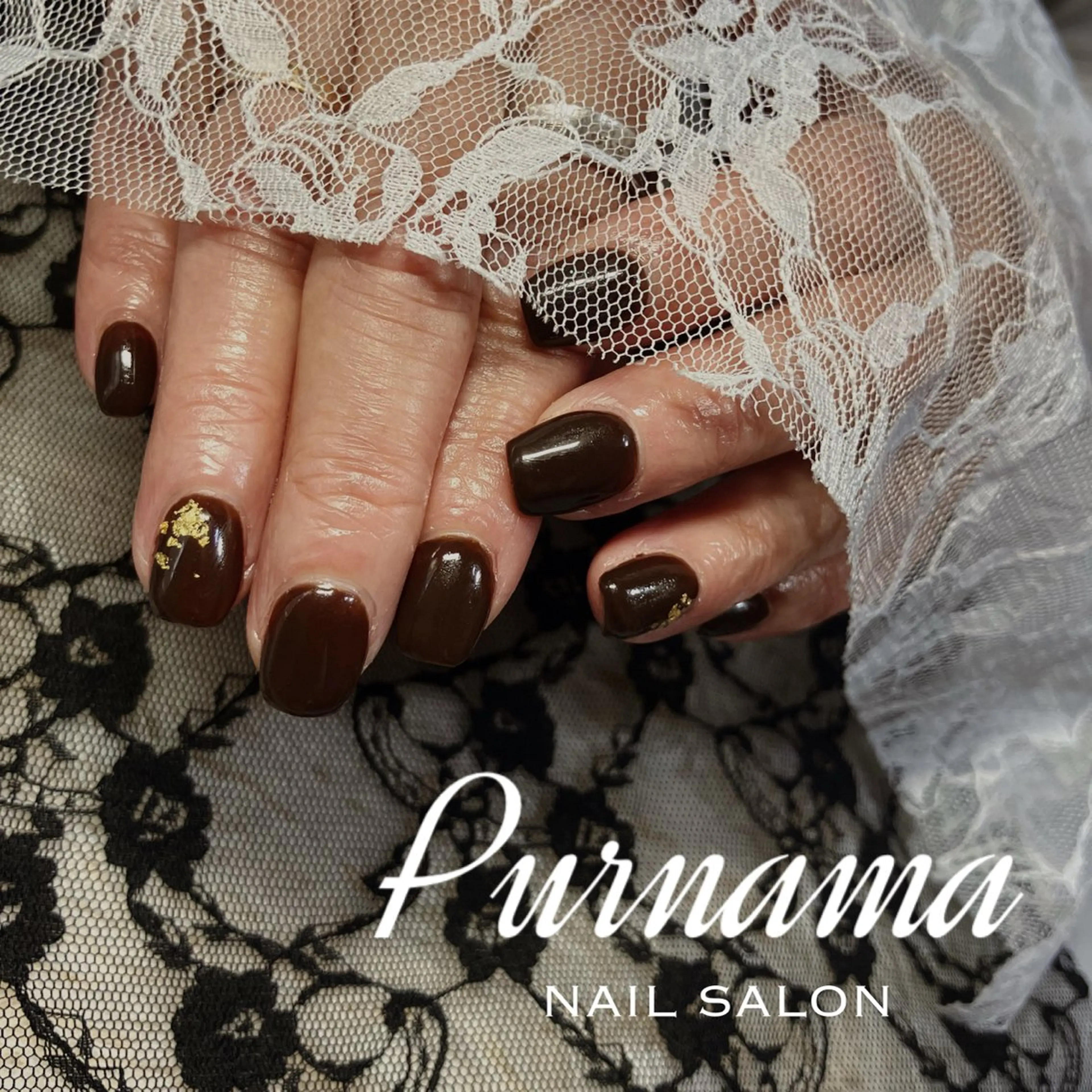 ネイル ハンドネイル Purnama(ﾌﾟﾙﾅﾓ)所属・Purnama あきのネイルデザイン