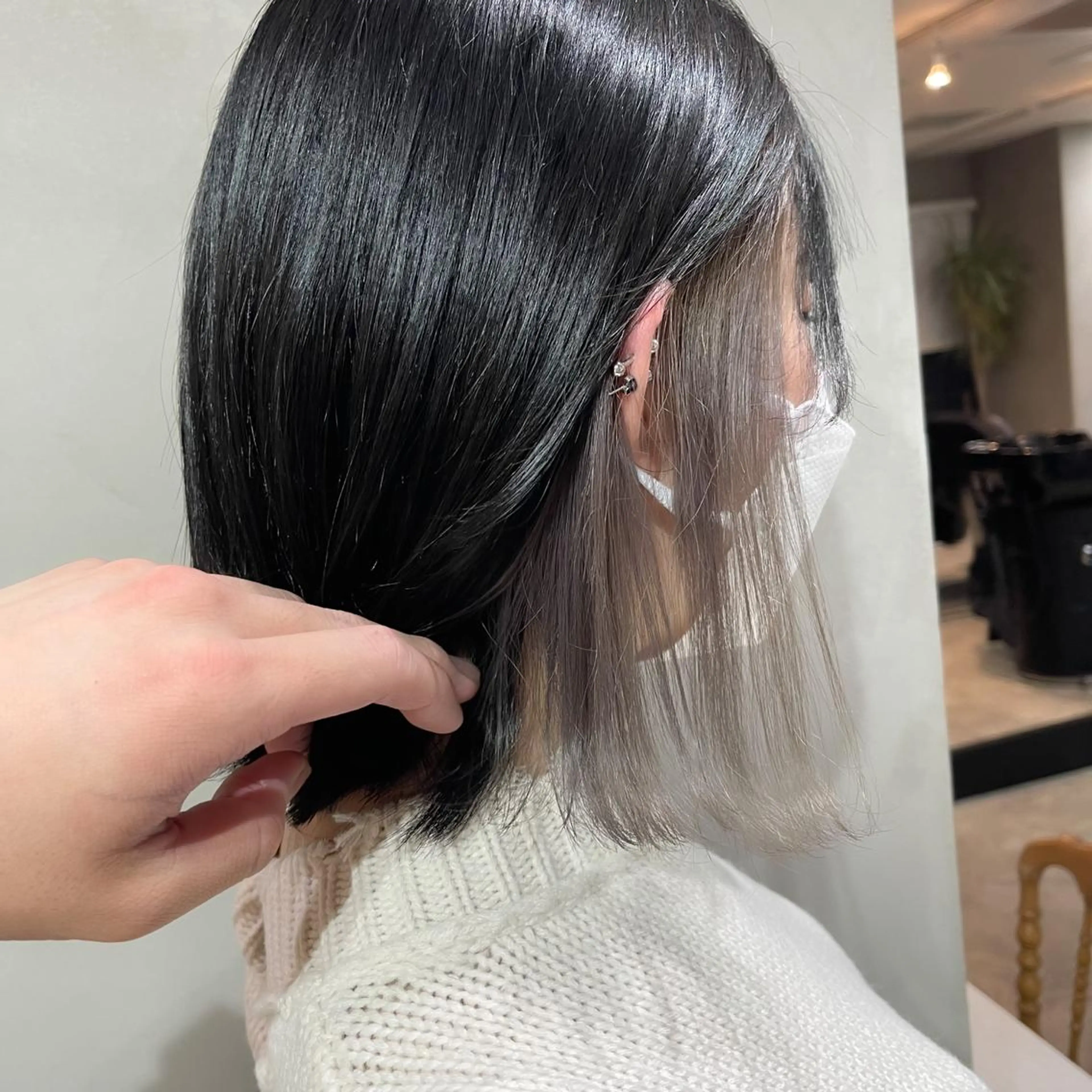 ショート アッシュ 透明感カラーが 得意です！NAOKIのヘアスタイル