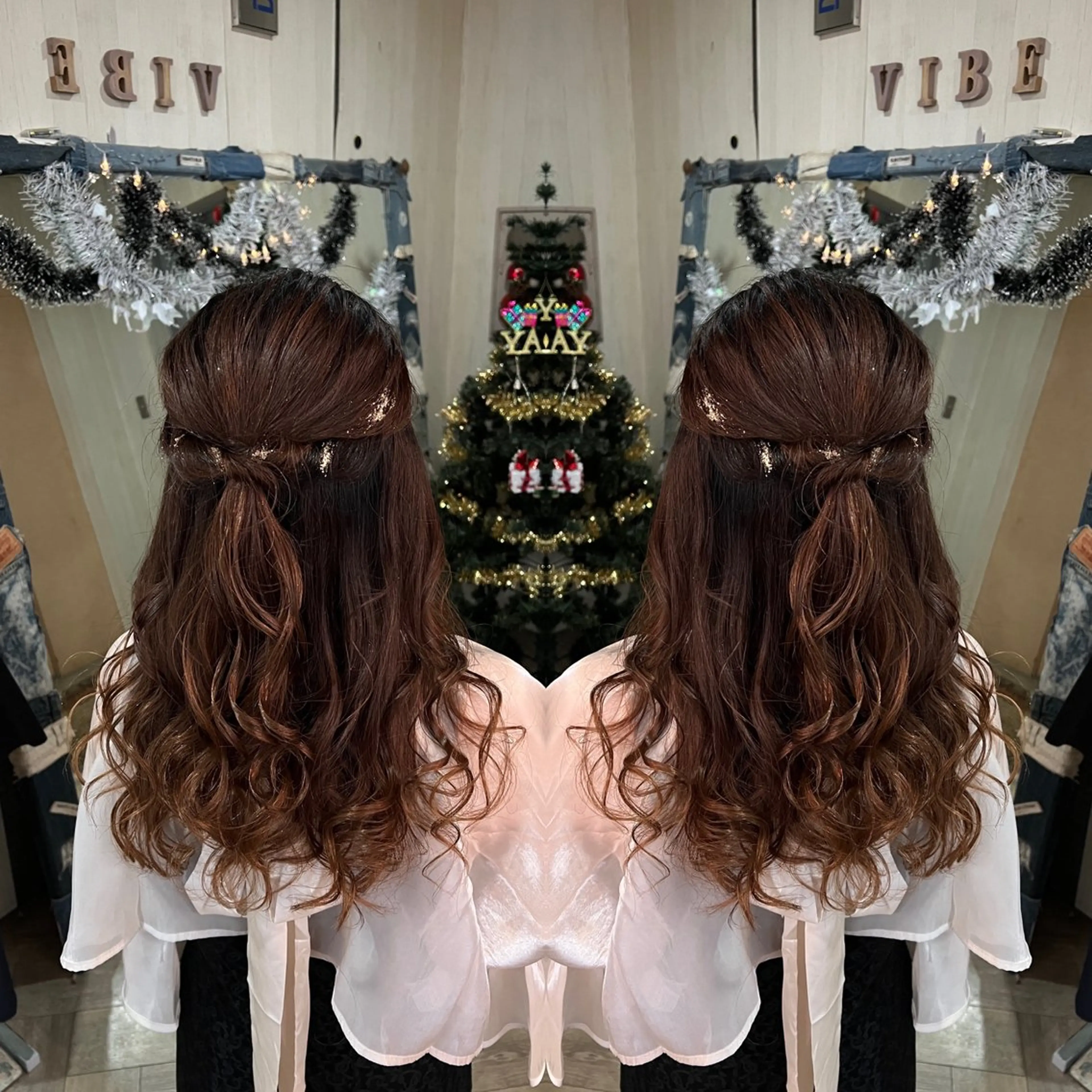 ロング ヘアアレンジ ヘアセット ショートカット/ ショートボブ/AOIのヘアスタイル