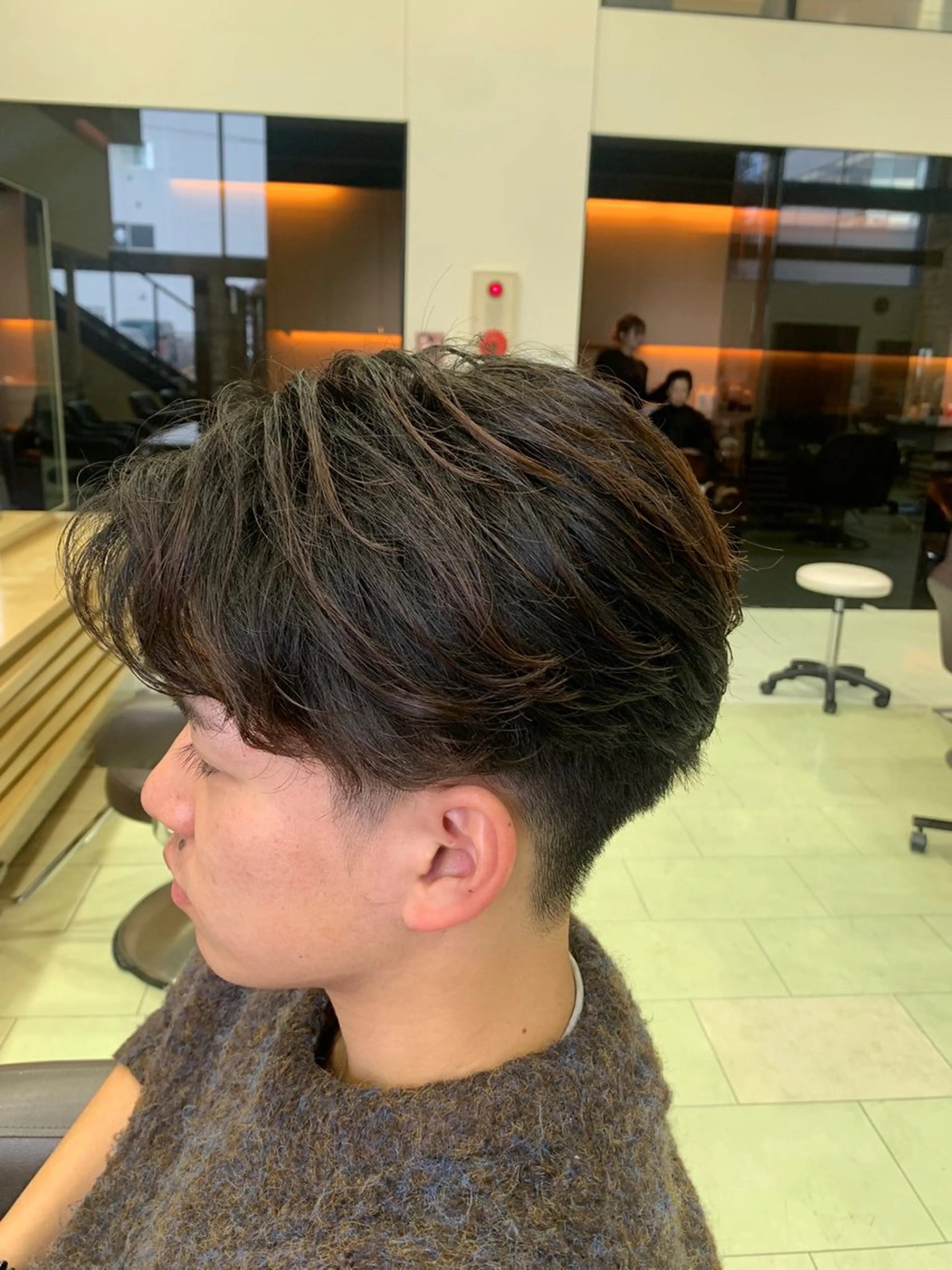 メンズ カット メンズカットパーマ 【フェザーパーマ】のヘアスタイル
