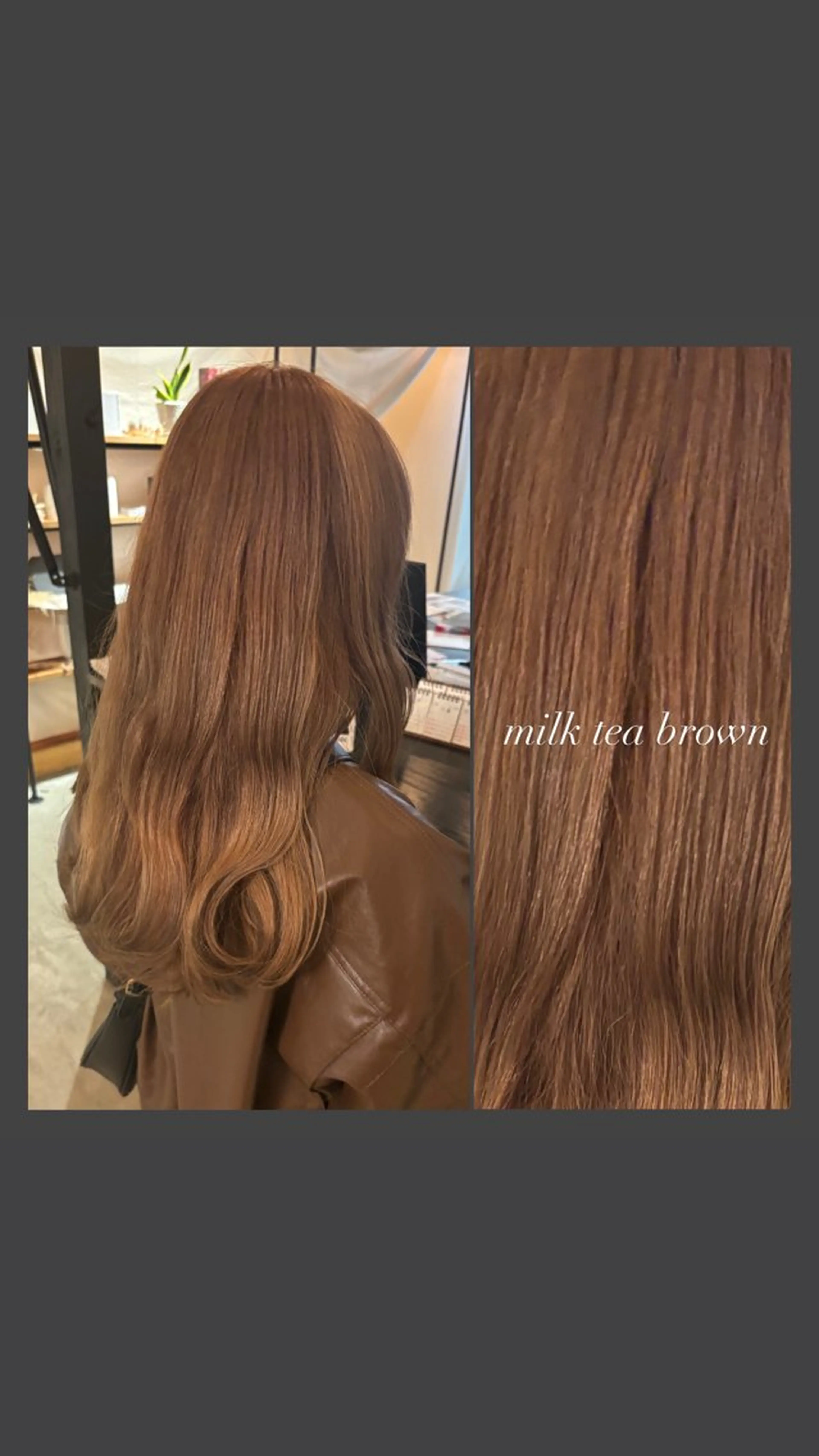 ロング カラー ブリーチ ブラウンカラー ヘアカラー 暖色カラー／ボブ ／レイヤー／羽菜のヘアスタイル