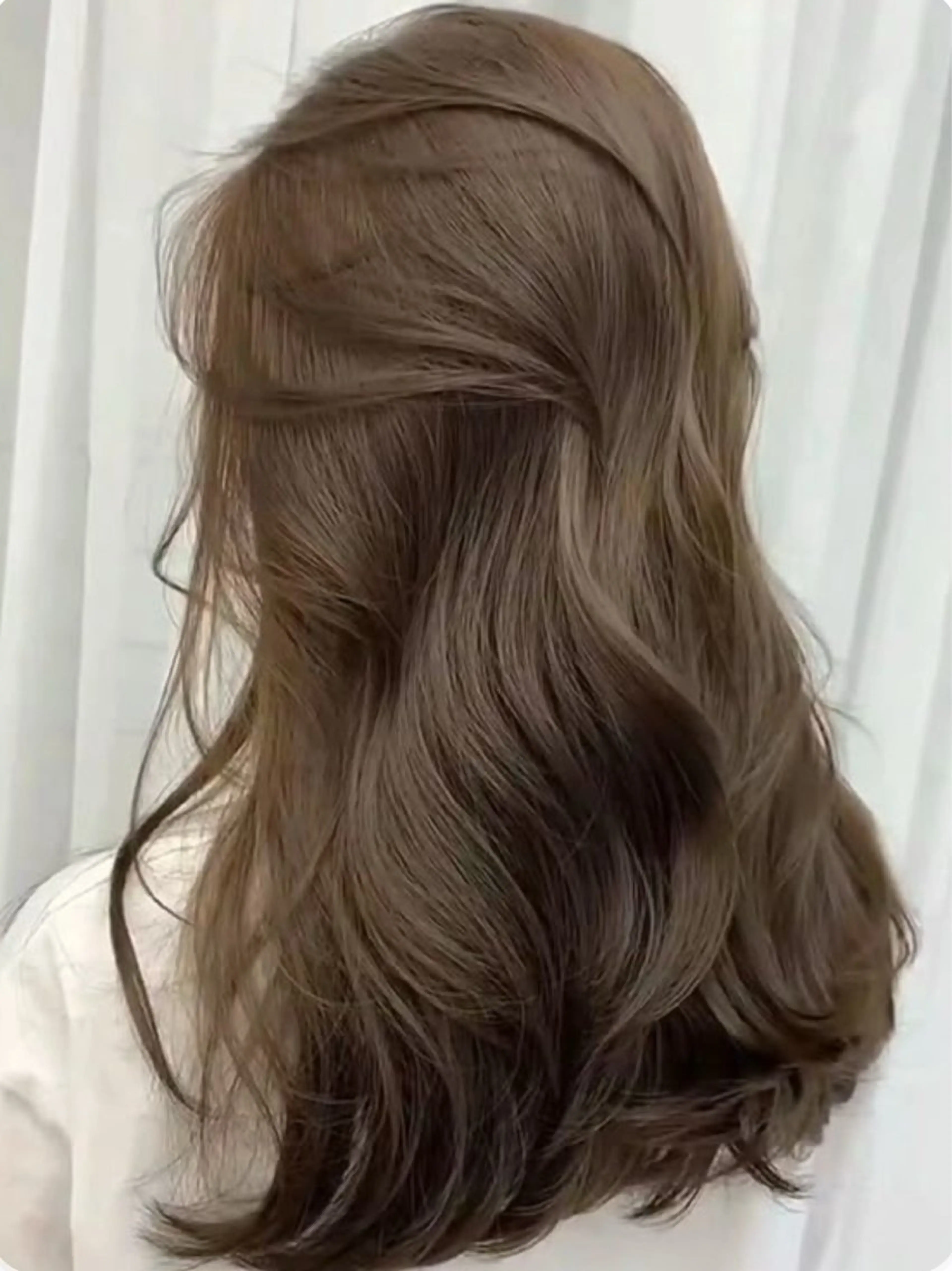 ロング カラー JUNO韓国ヘア MIAN.⋆𝜗𝜚のヘアスタイル