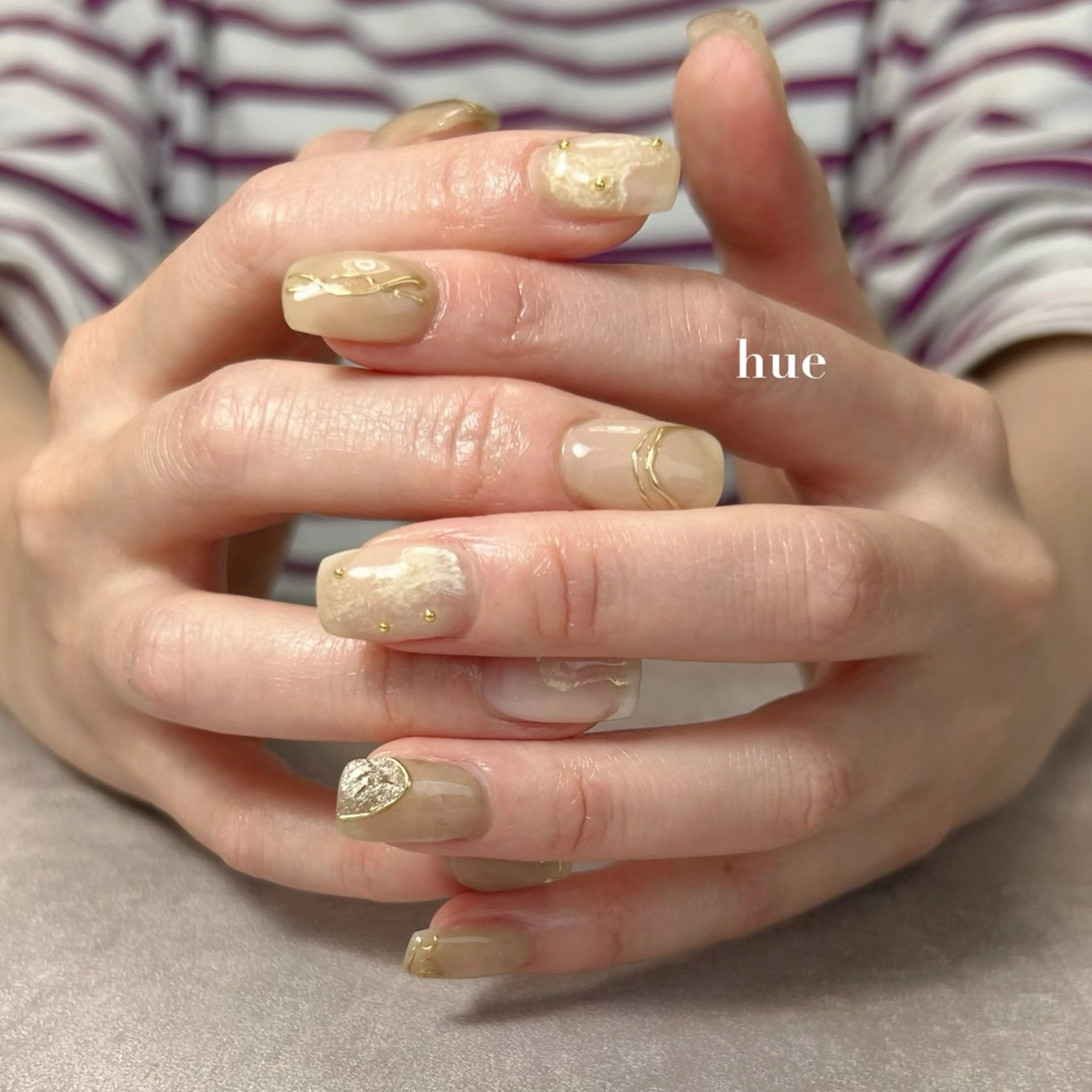 ネイル hue nailのネイルデザイン