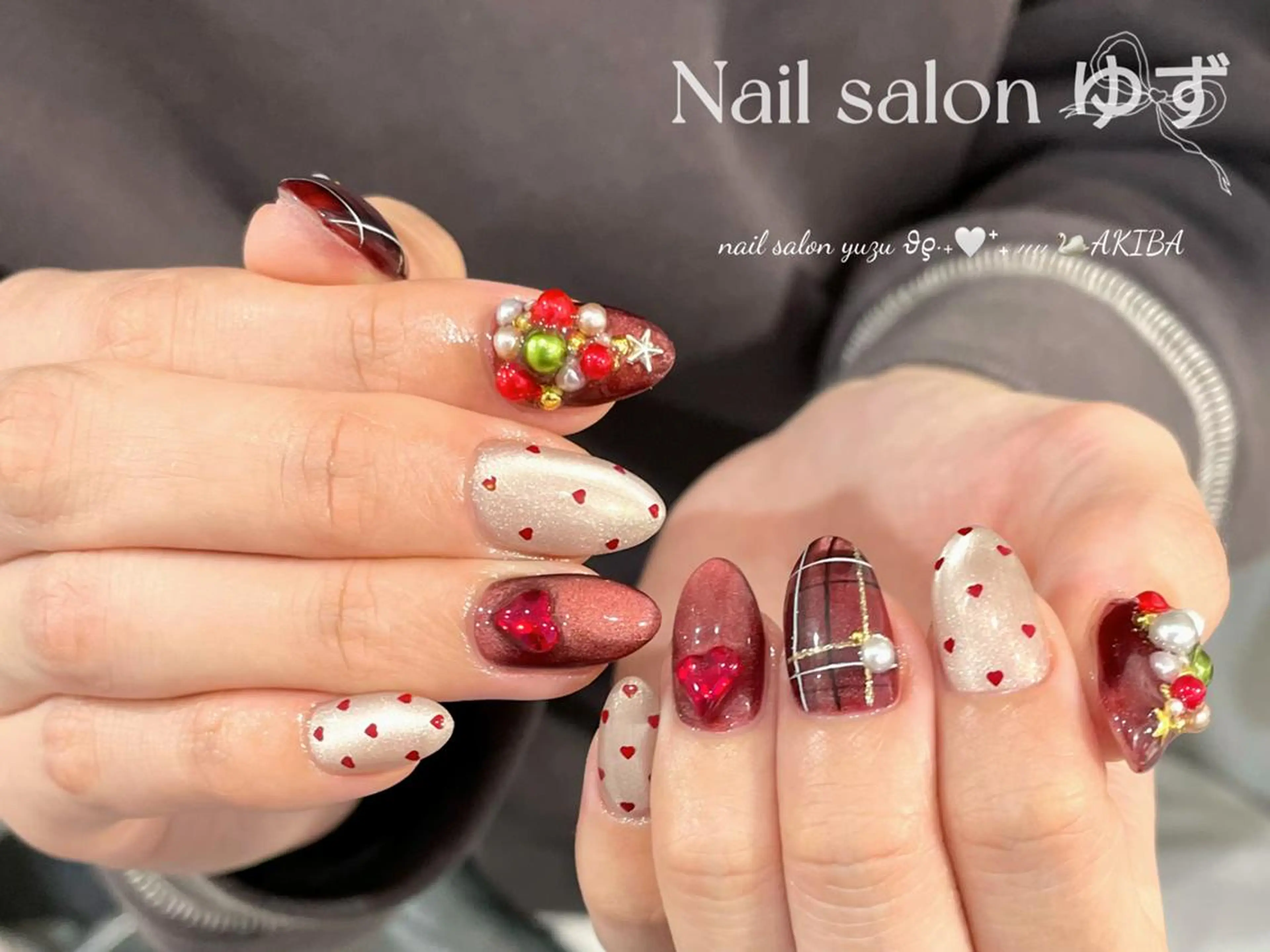 ネイル ハンドネイル MAKI💚💚💚 秋葉原.のネイルデザイン