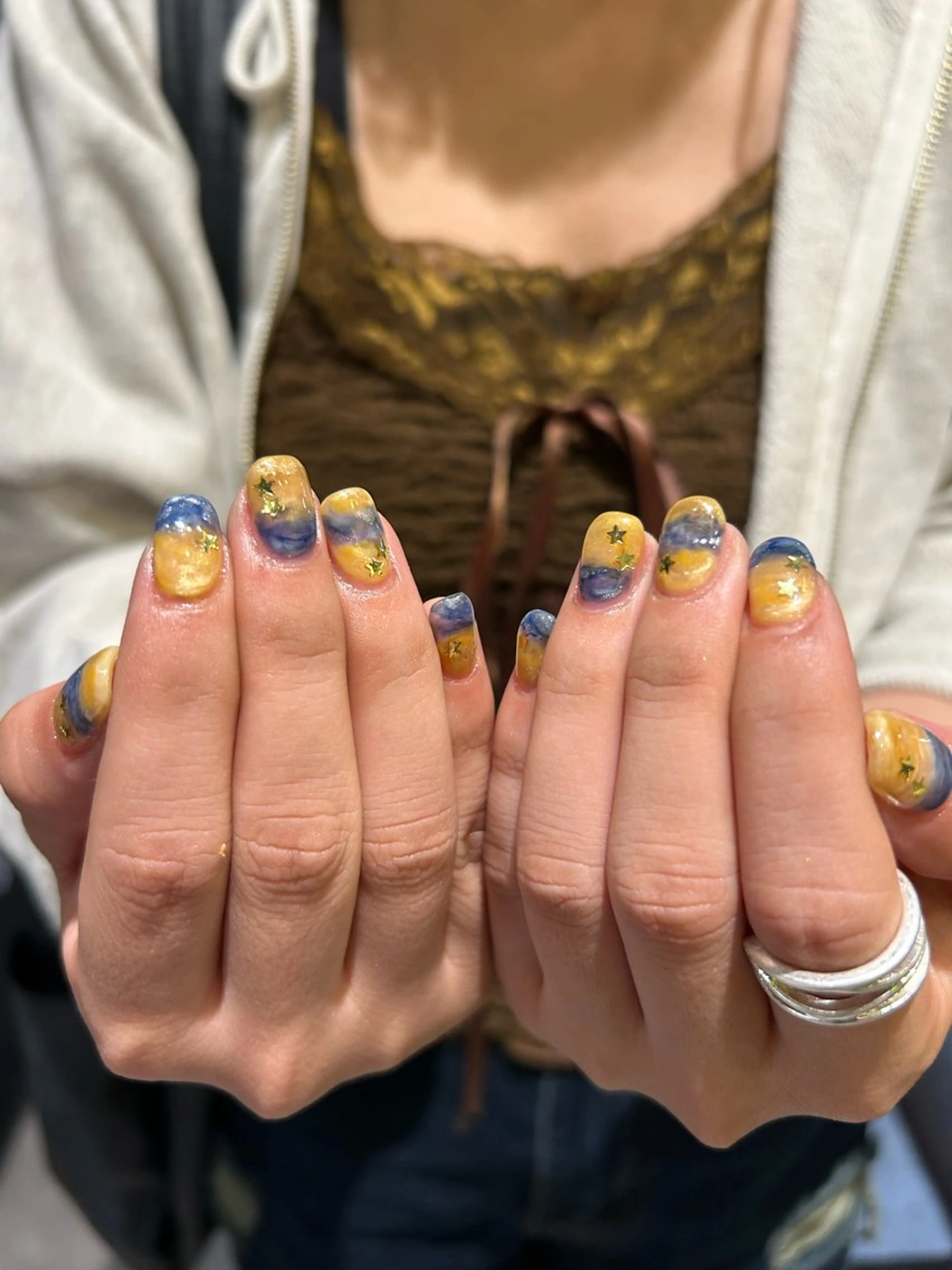 ネイル ハンドネイル mira໒꒱· ﾟ 個性アートnailのネイルデザイン