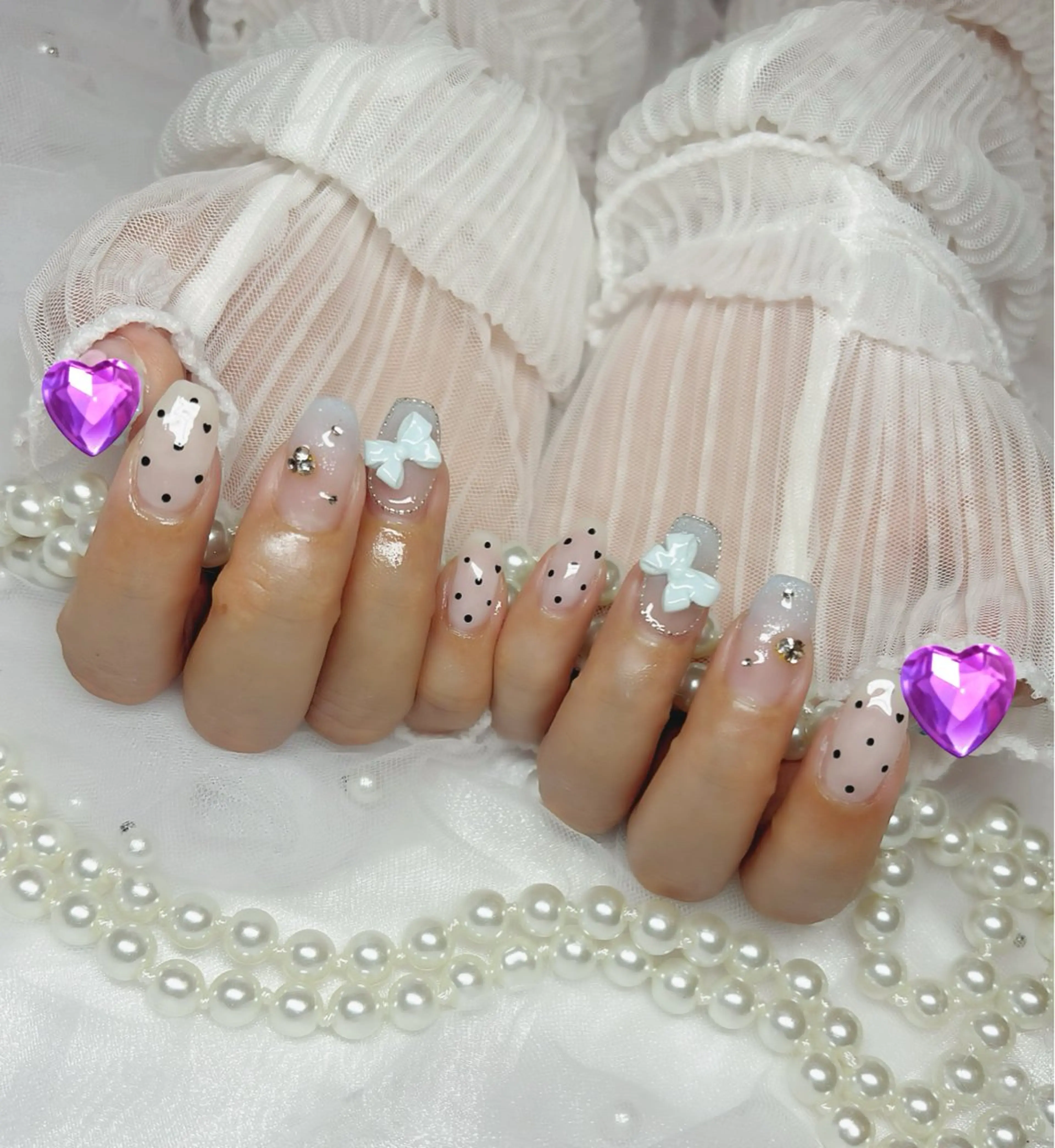 ネイル 持ち込み ハンドネイル Nail Salon macherieのネイルデザイン