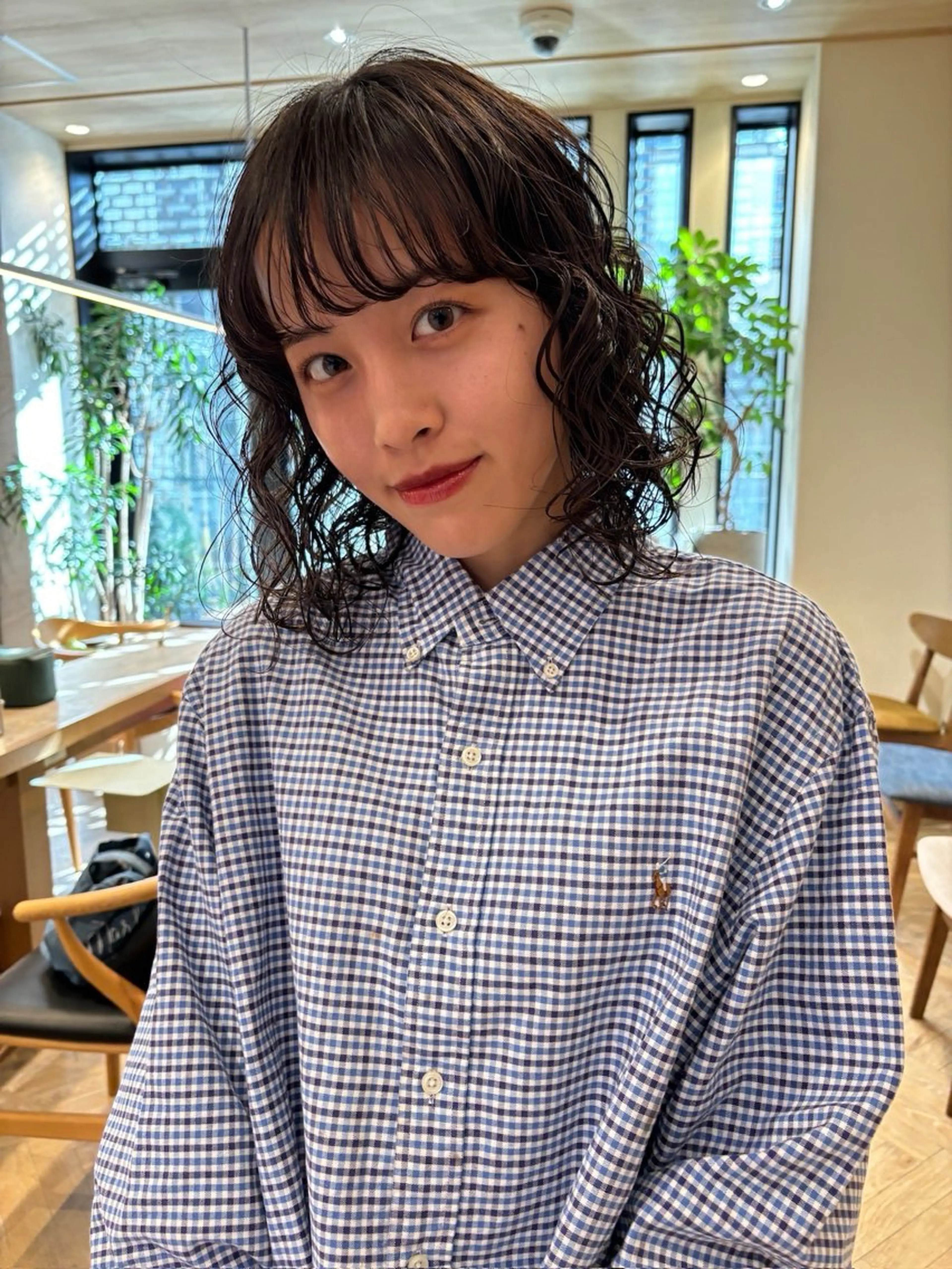 U30❗️ミディアムパーマモデルの写真