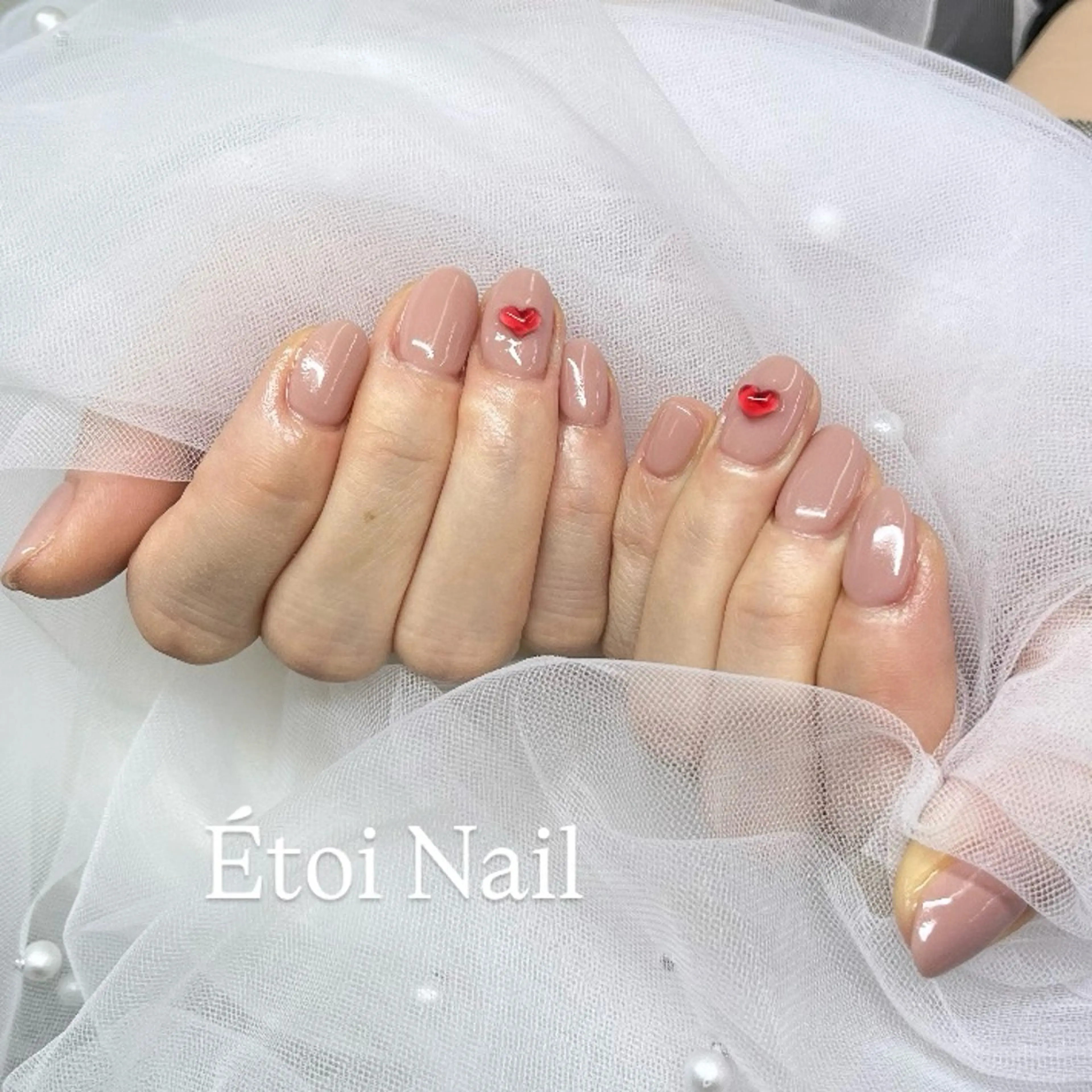 ネイル ワンカラーネイル ハンドネイル Étoi Nail TOKYO八木のネイルデザイン